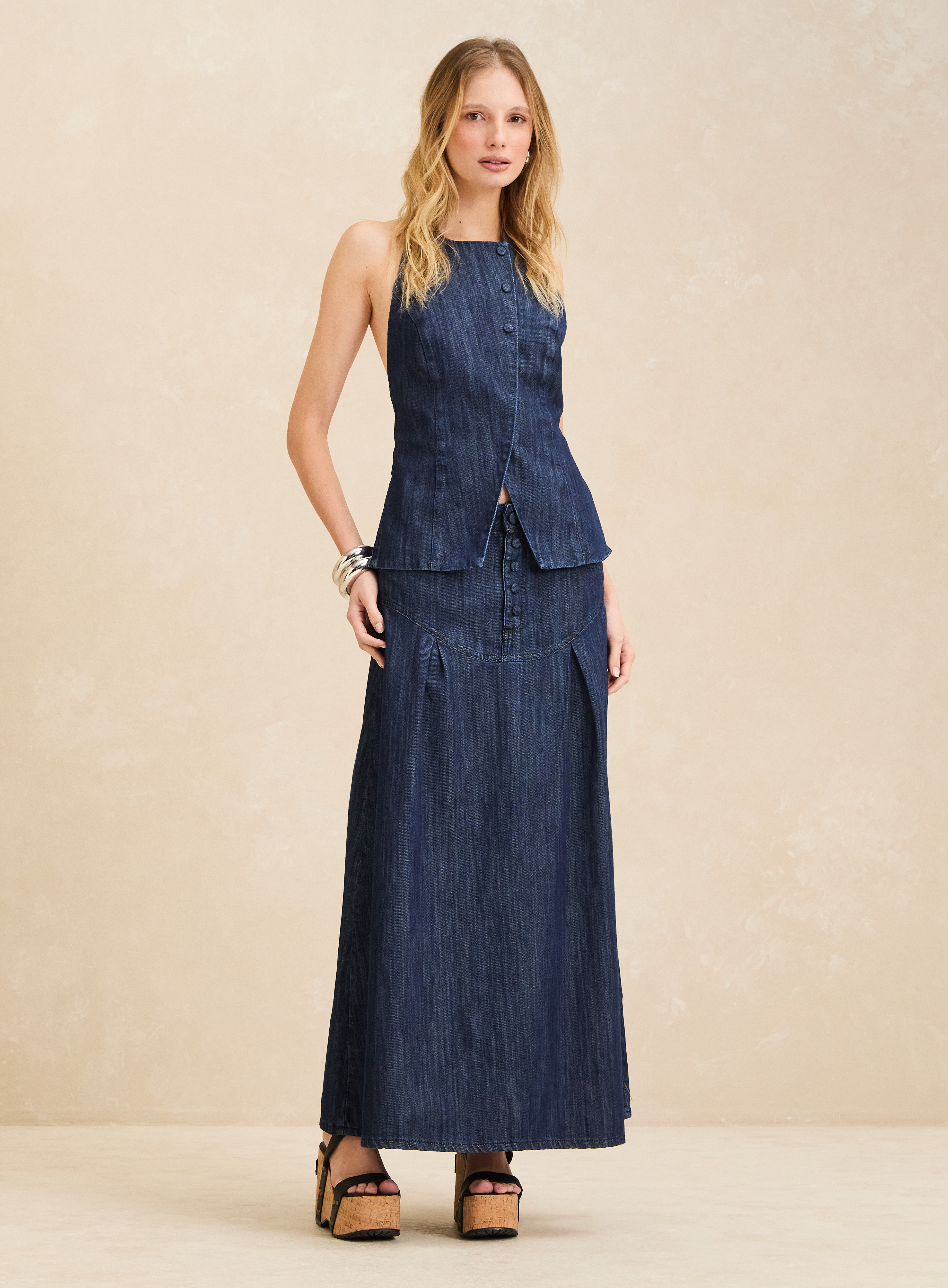 SAIA JEANS 36 INDIGO