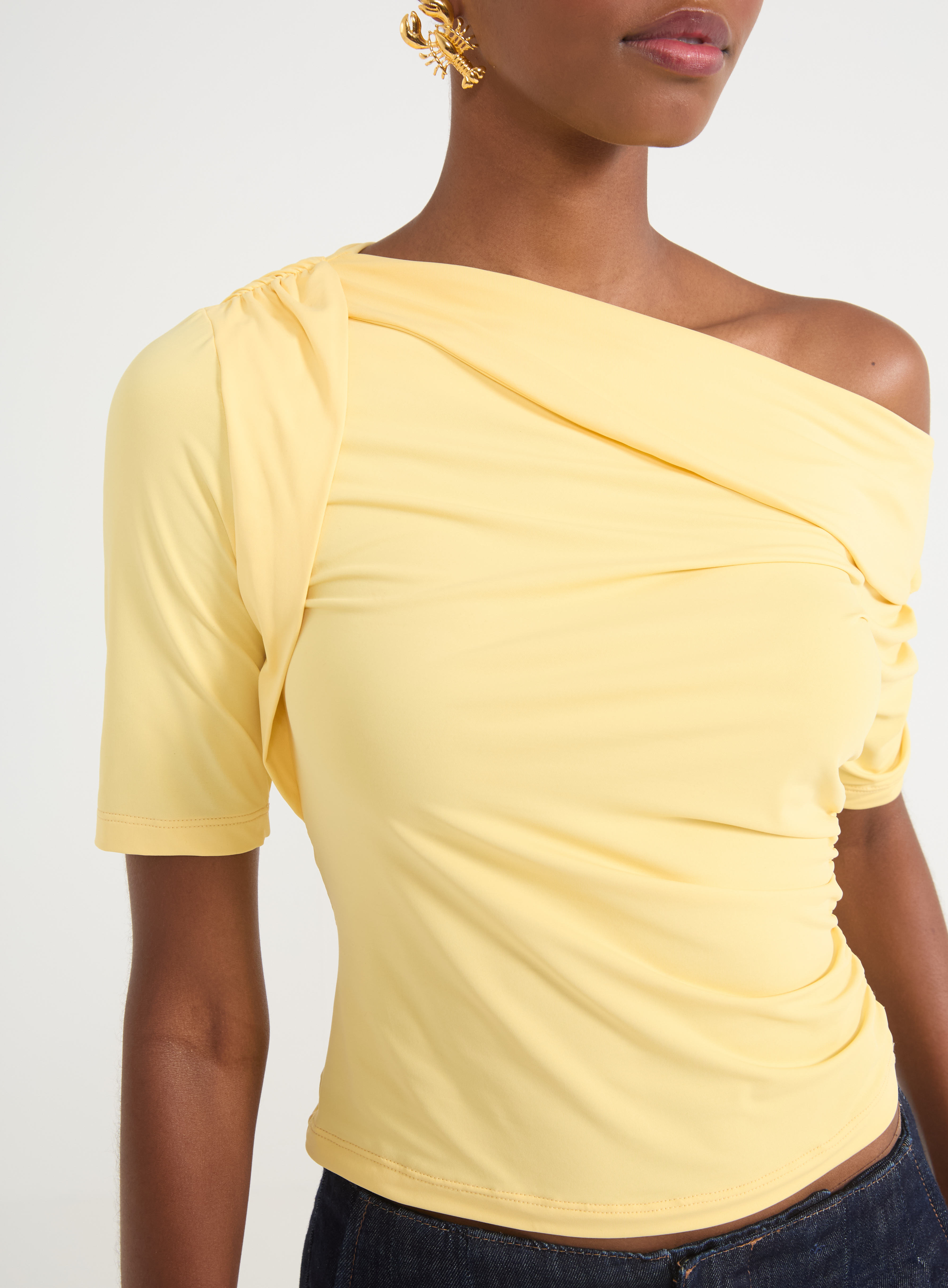 BLUSA COLCCI M AMARELO CORNISH
