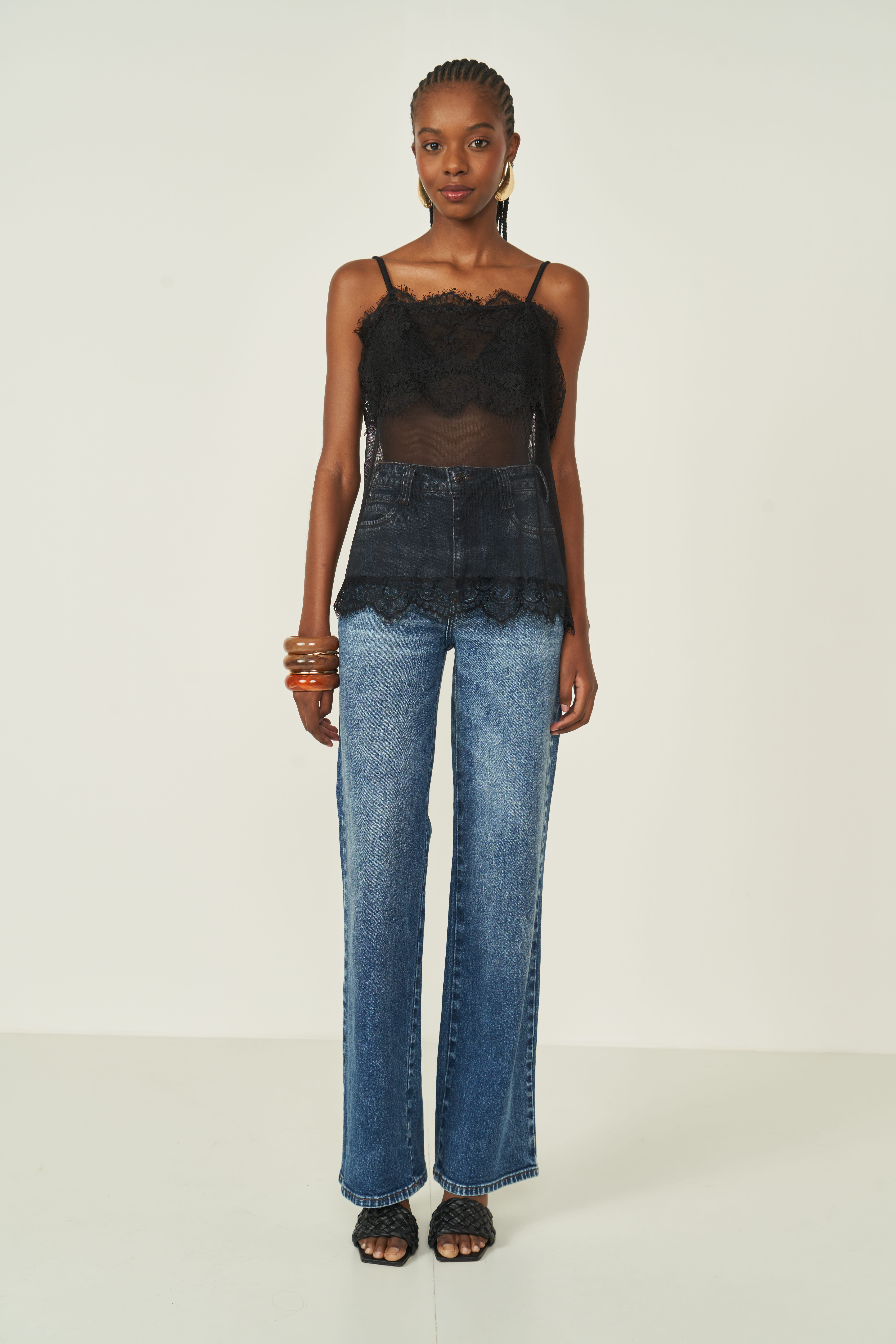 CALÇA JEANS JULIETTE STRETCH 42 INDIGO
