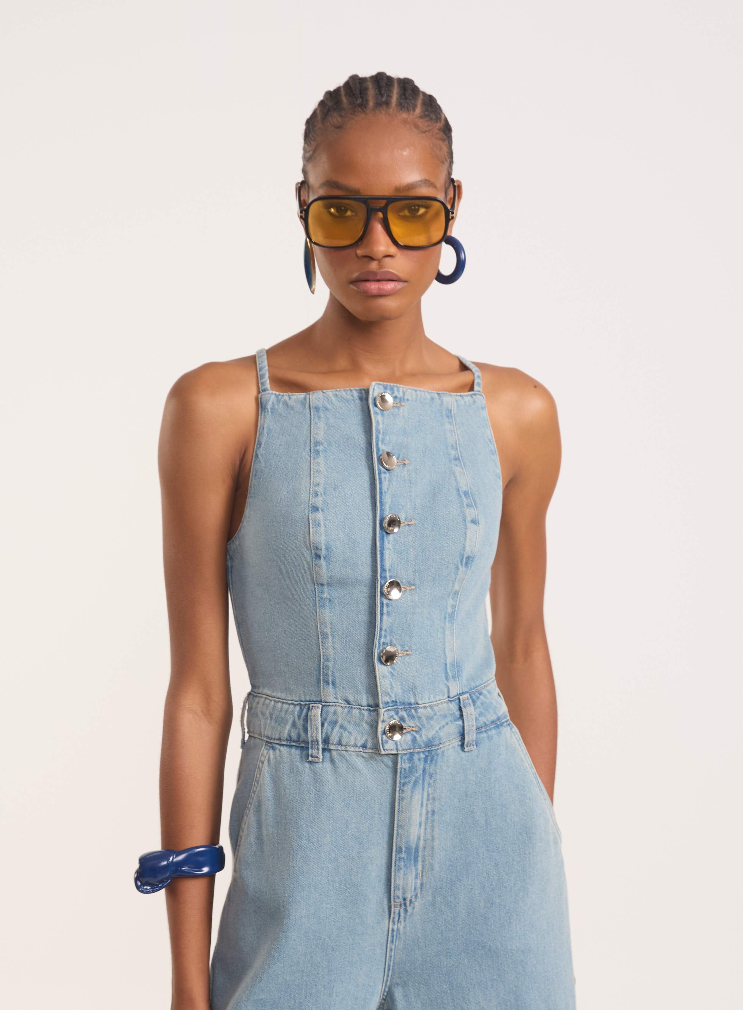 MACAÇÃO JEANS M INDIGO