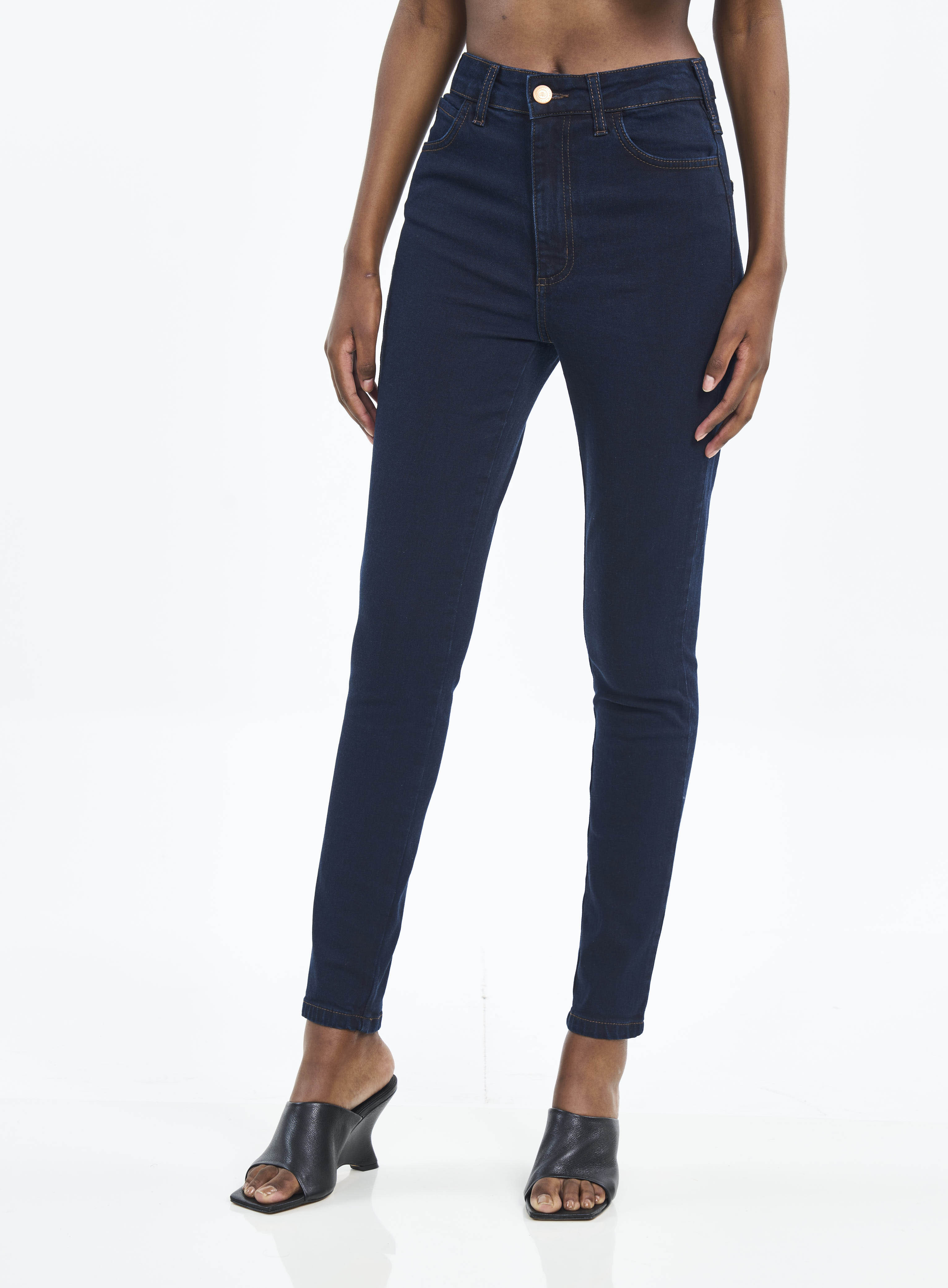 CALÇA JEANS BRUNA STRETCH 34 INDIGO