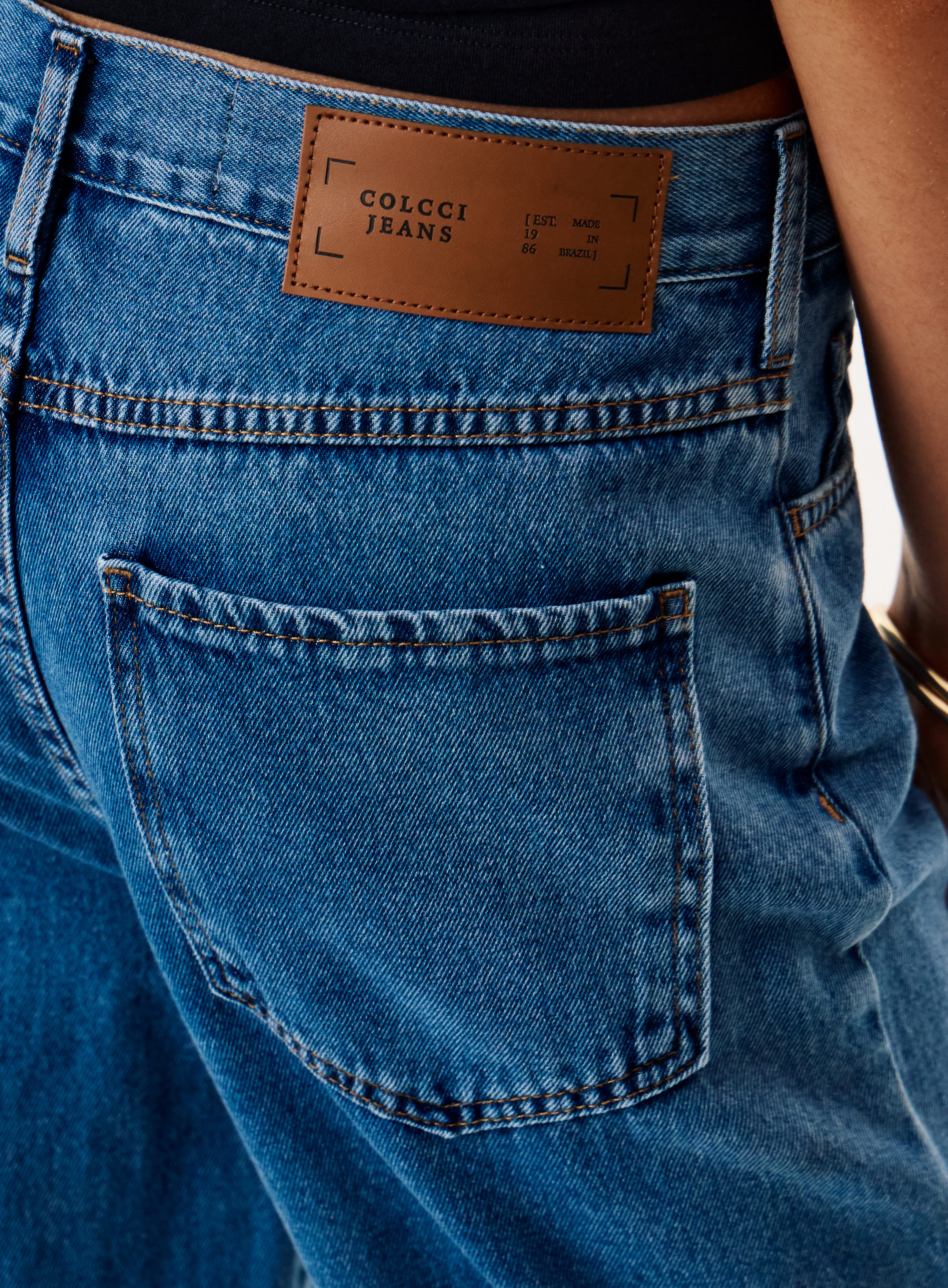 CALÇA JEANS BARCELONA 34 INDIGO