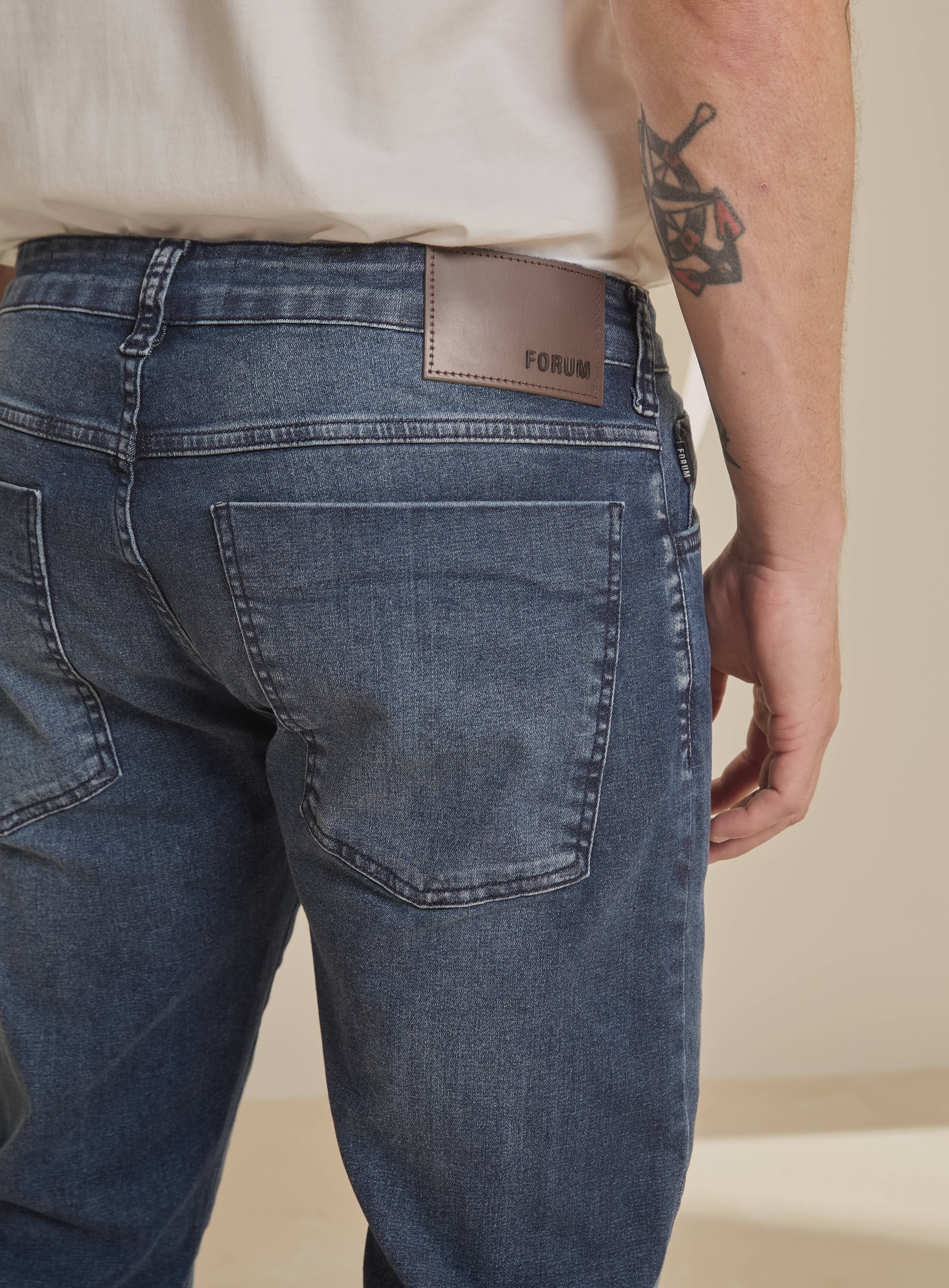 CALÇA JEANS PAUL SLIM 40 INDIGO