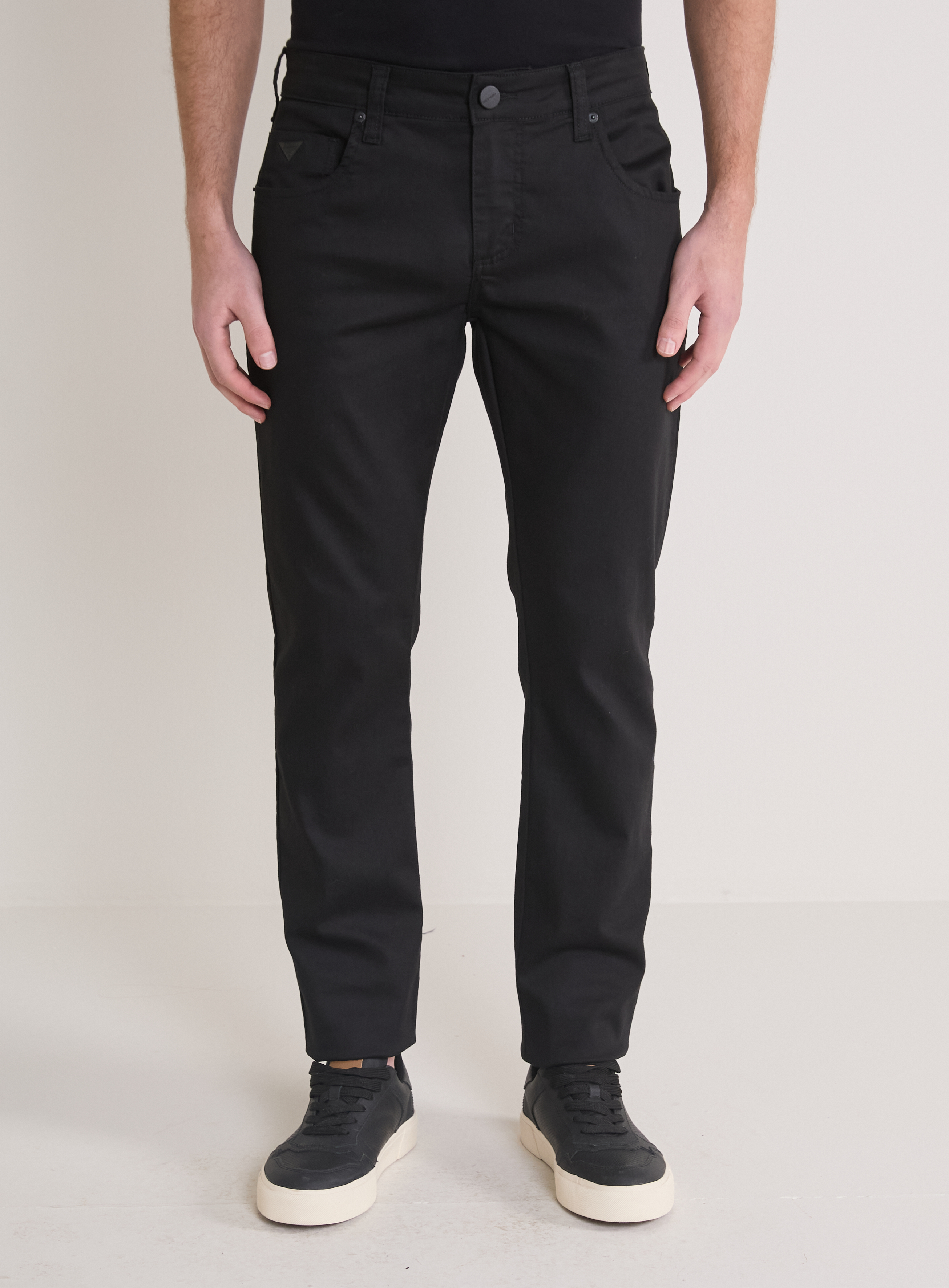 CALÇA SARJA IGOR SKINNY 42 PRETO