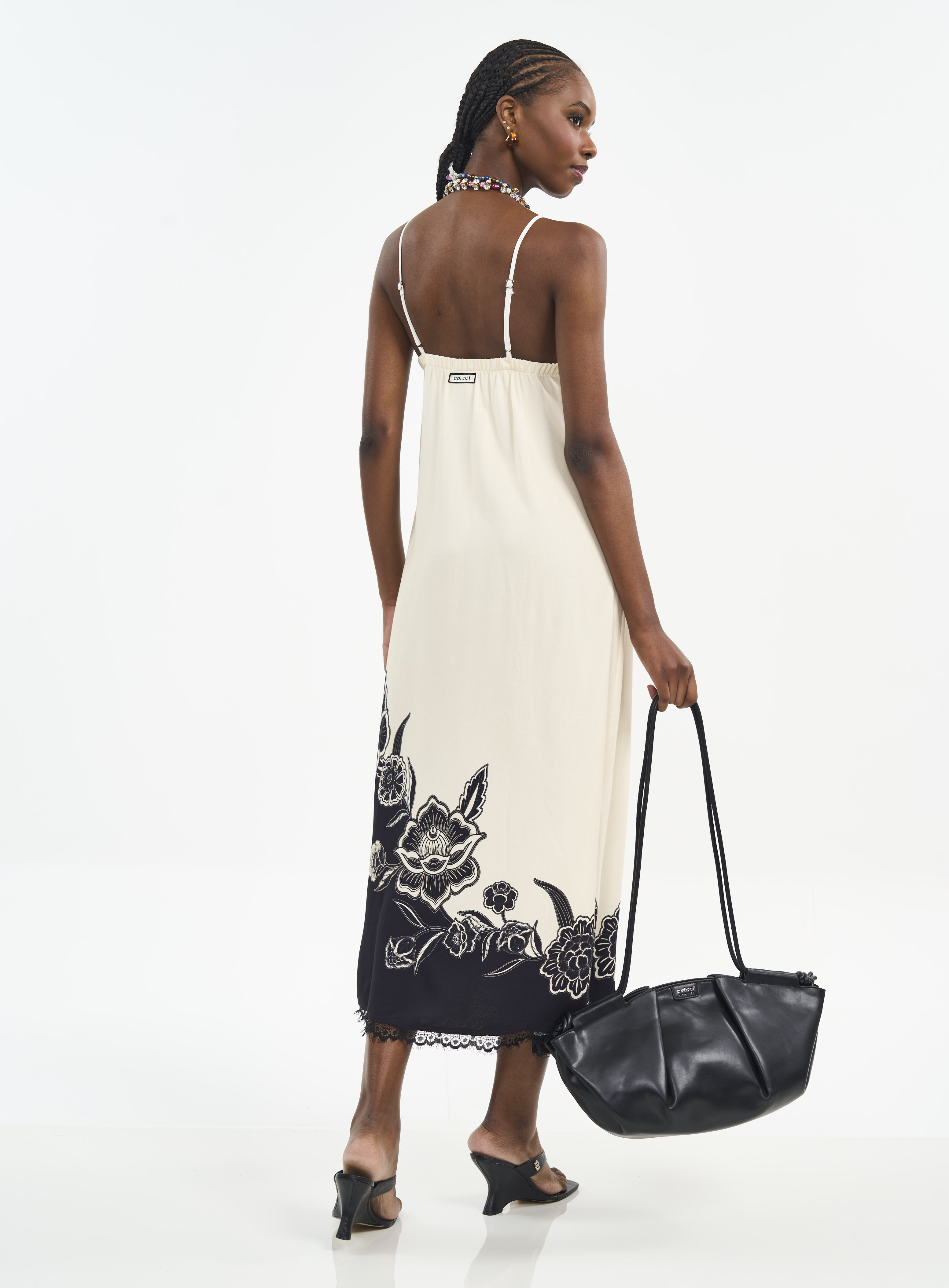 VESTIDO ESTAMPADO P FLORAL BLOCK II