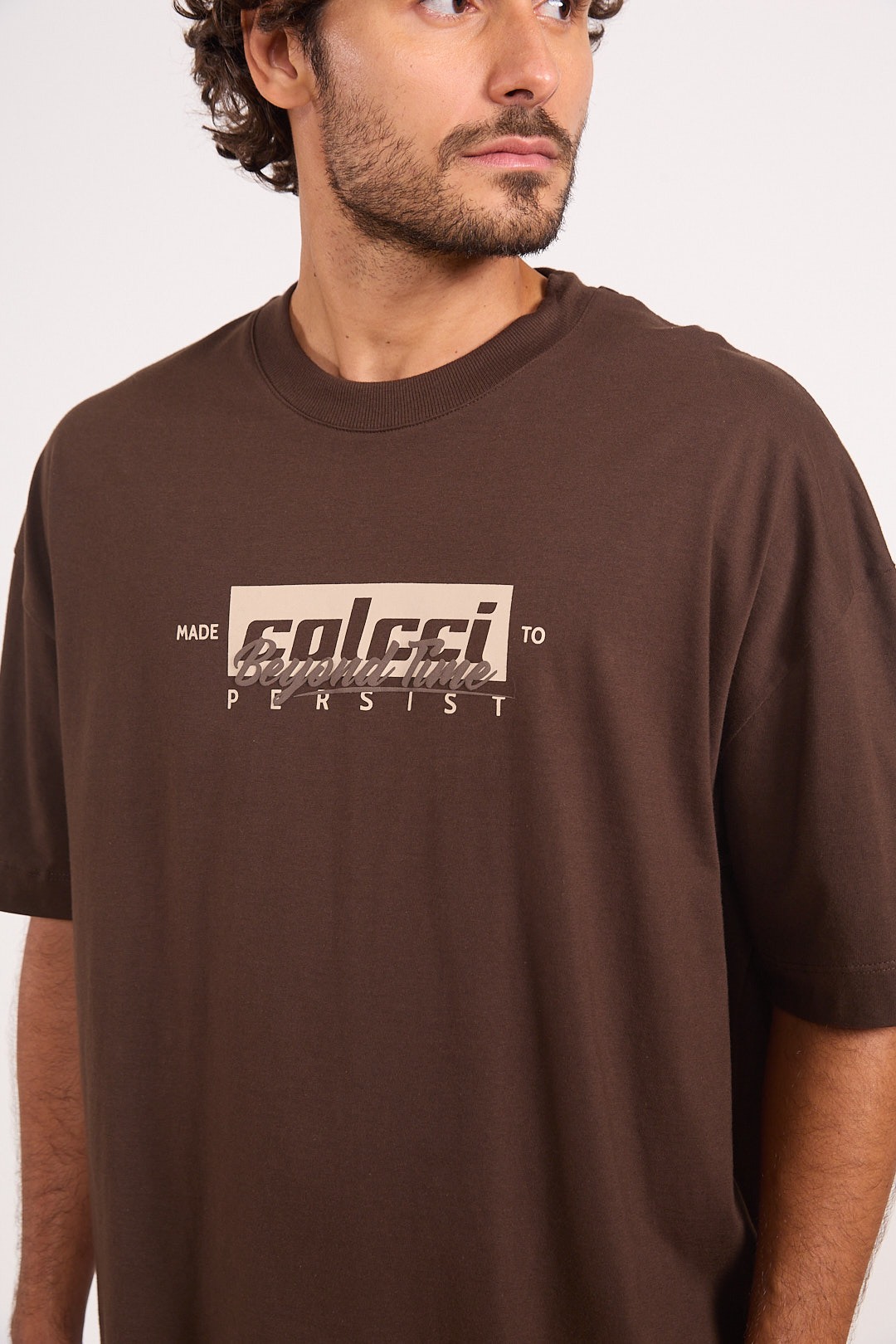 CAMISETA COLCCI GG MARROM COCONUT