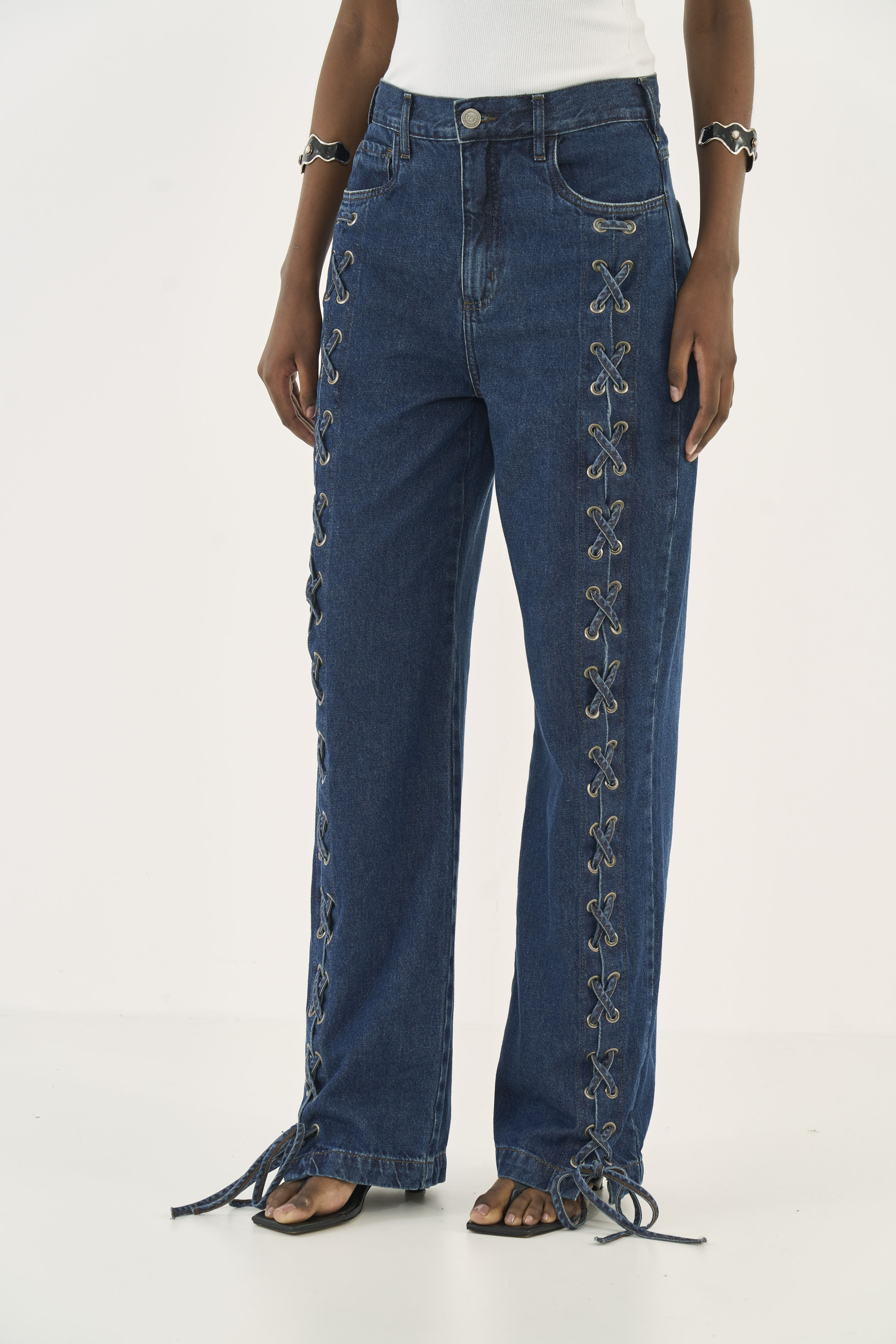 CALÇA JEANS BARCELONA 38 INDIGO