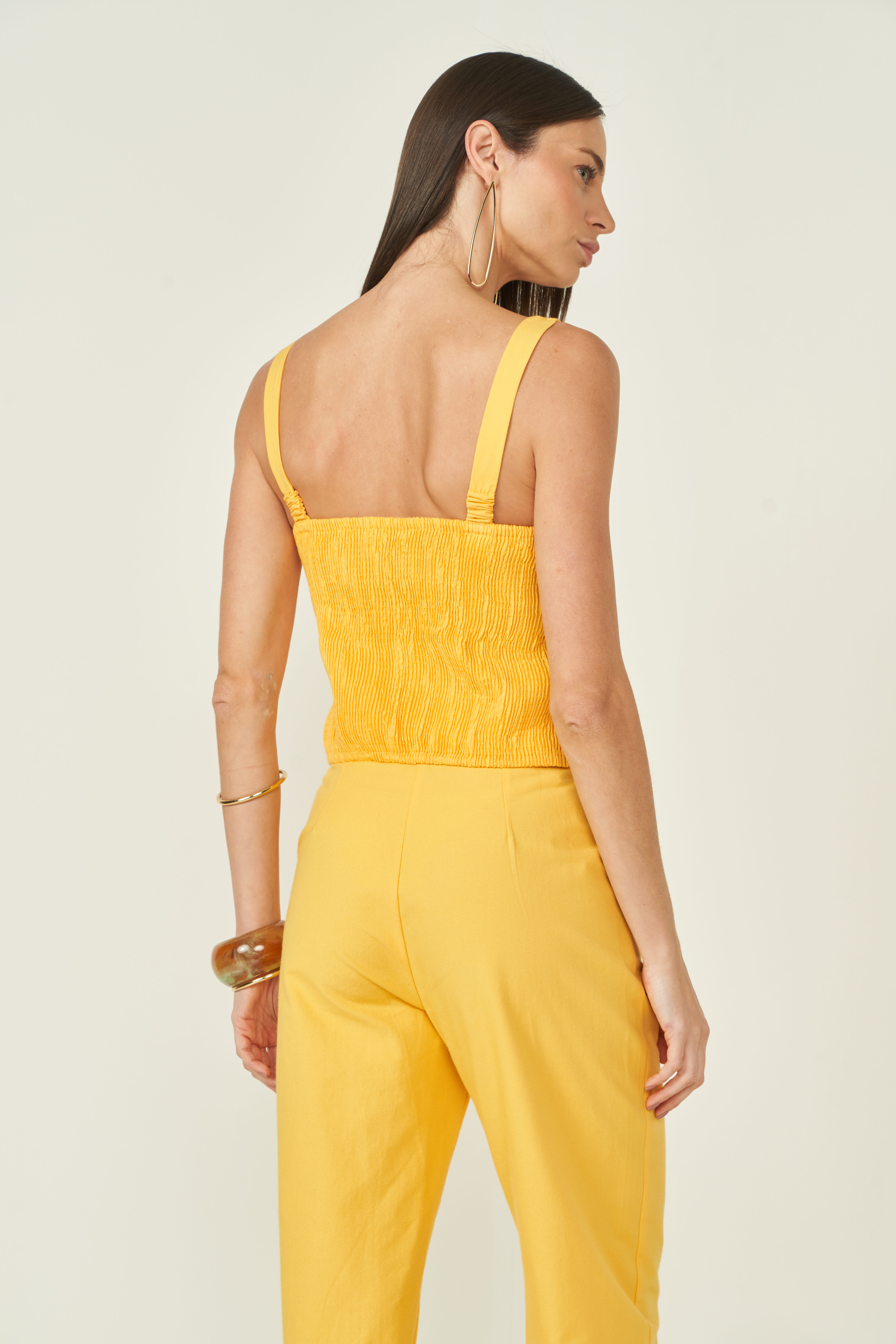 BLUSA COLCCI P AMARELO MACAO