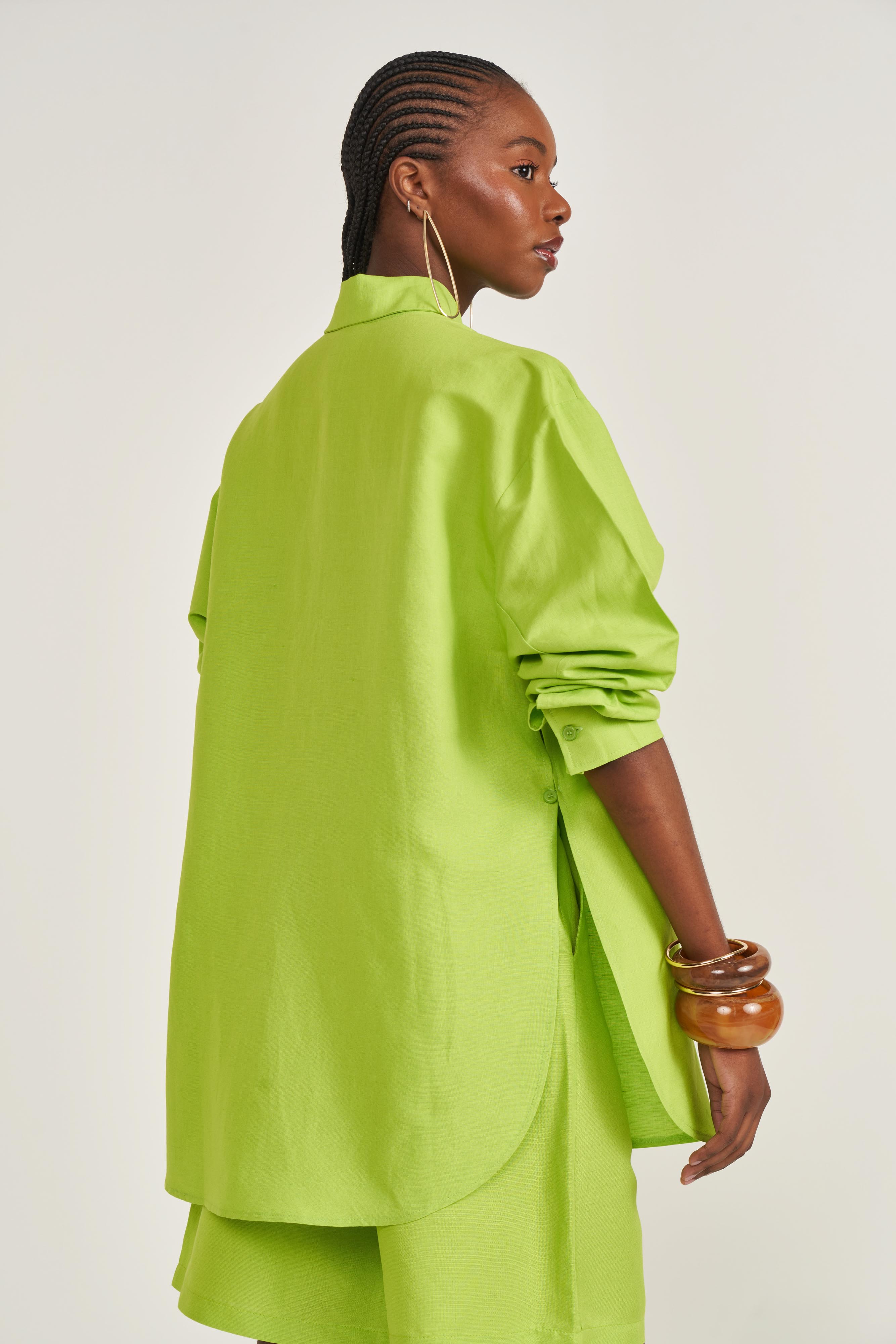 CAMISA LINHO G VERDE TIRIVA