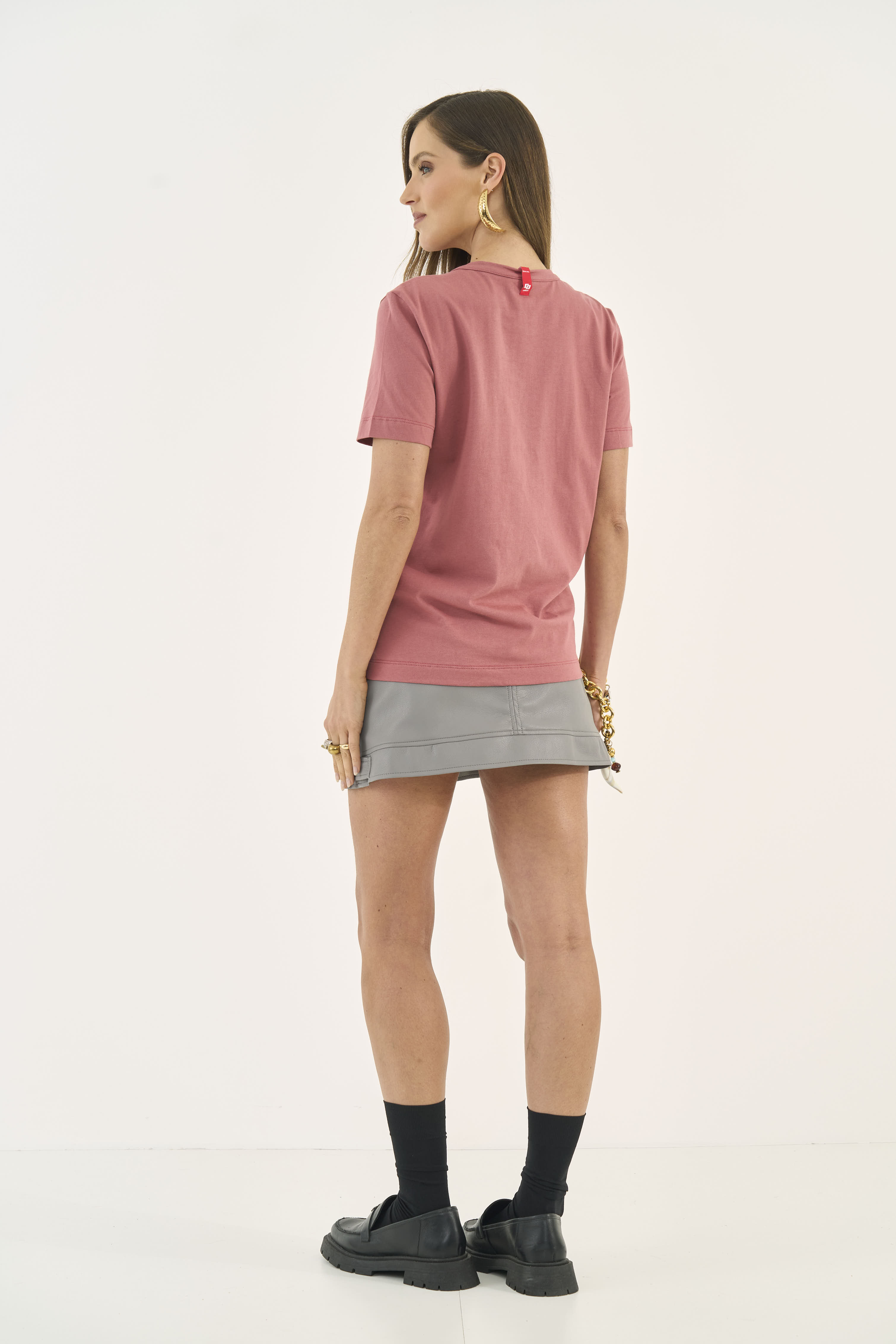 CAMISETA ESTAMPADA PP ROSA PRILA