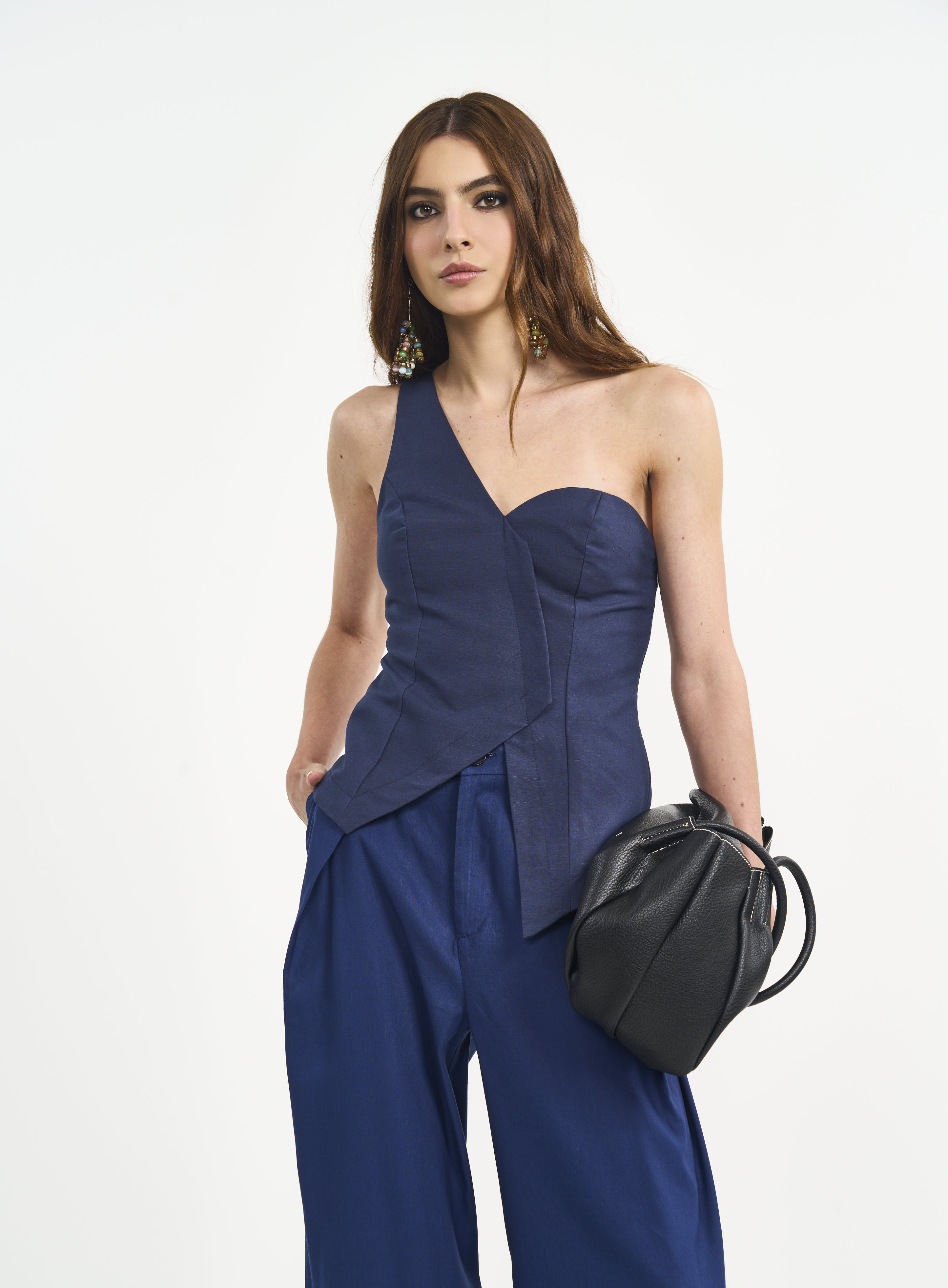 BLUSA LINHO M AZUL OLYMPIC