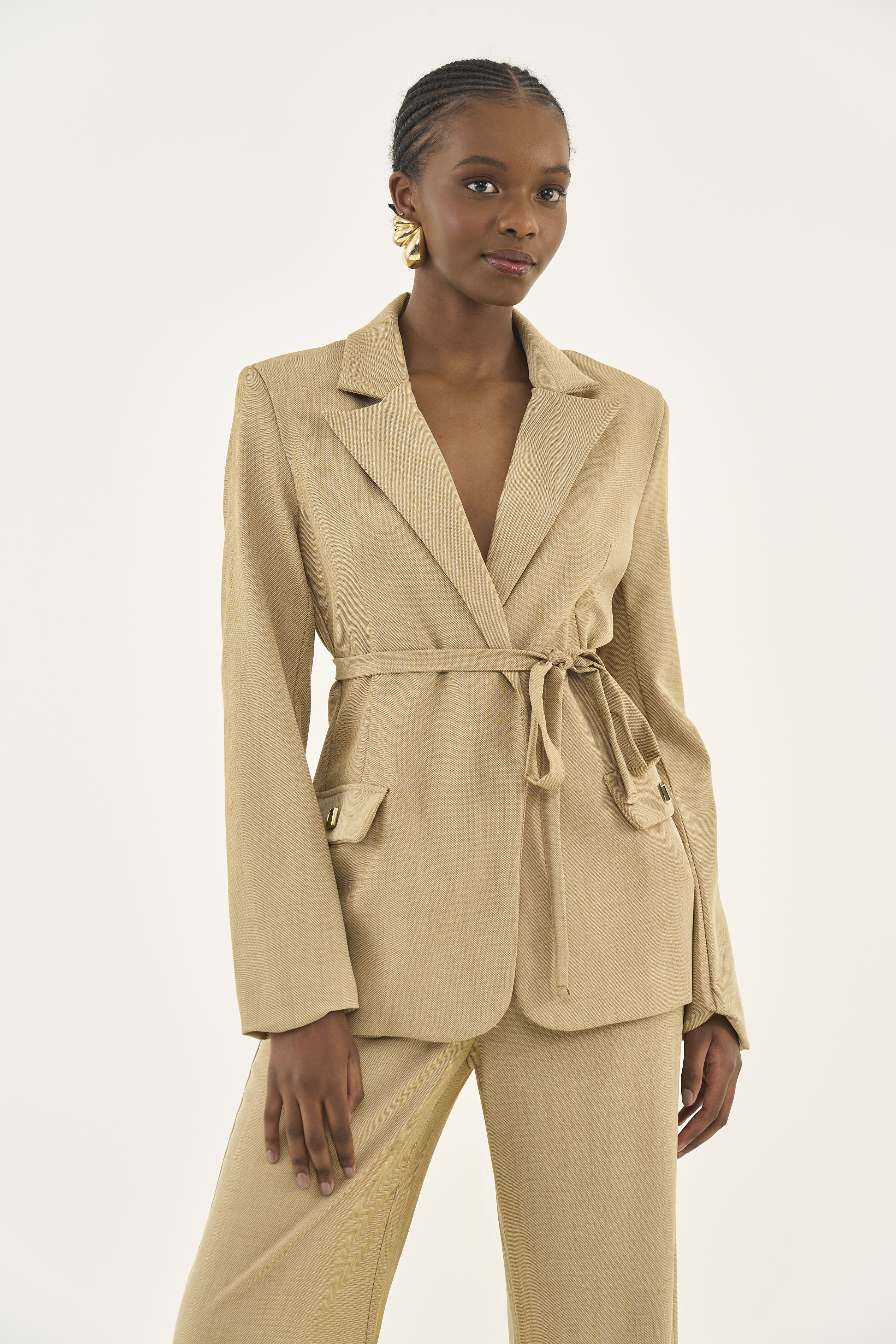 BLAZER COLCCI M MARROM/OFF