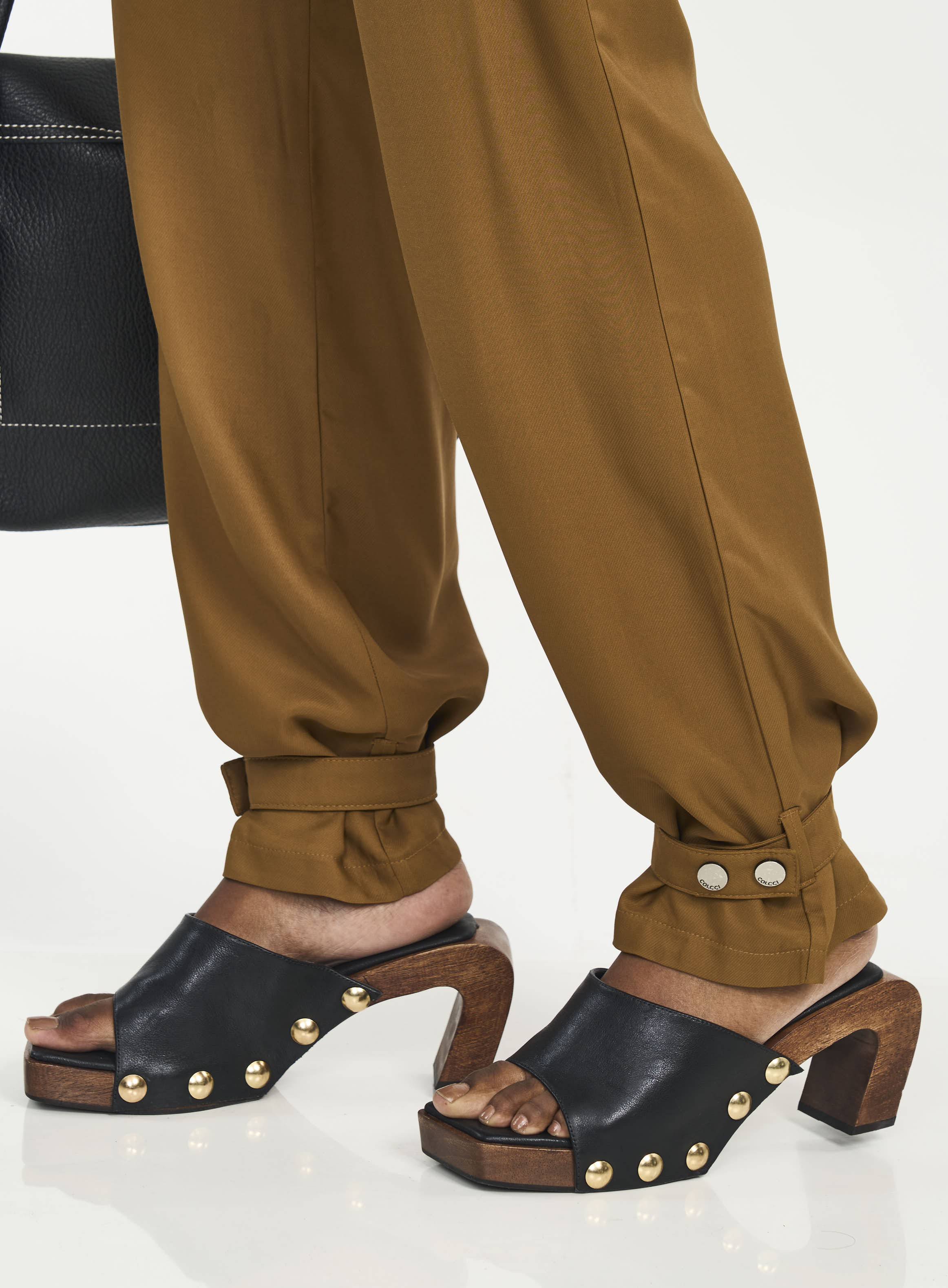 CALÇA COLCCI M MARROM CUMARU