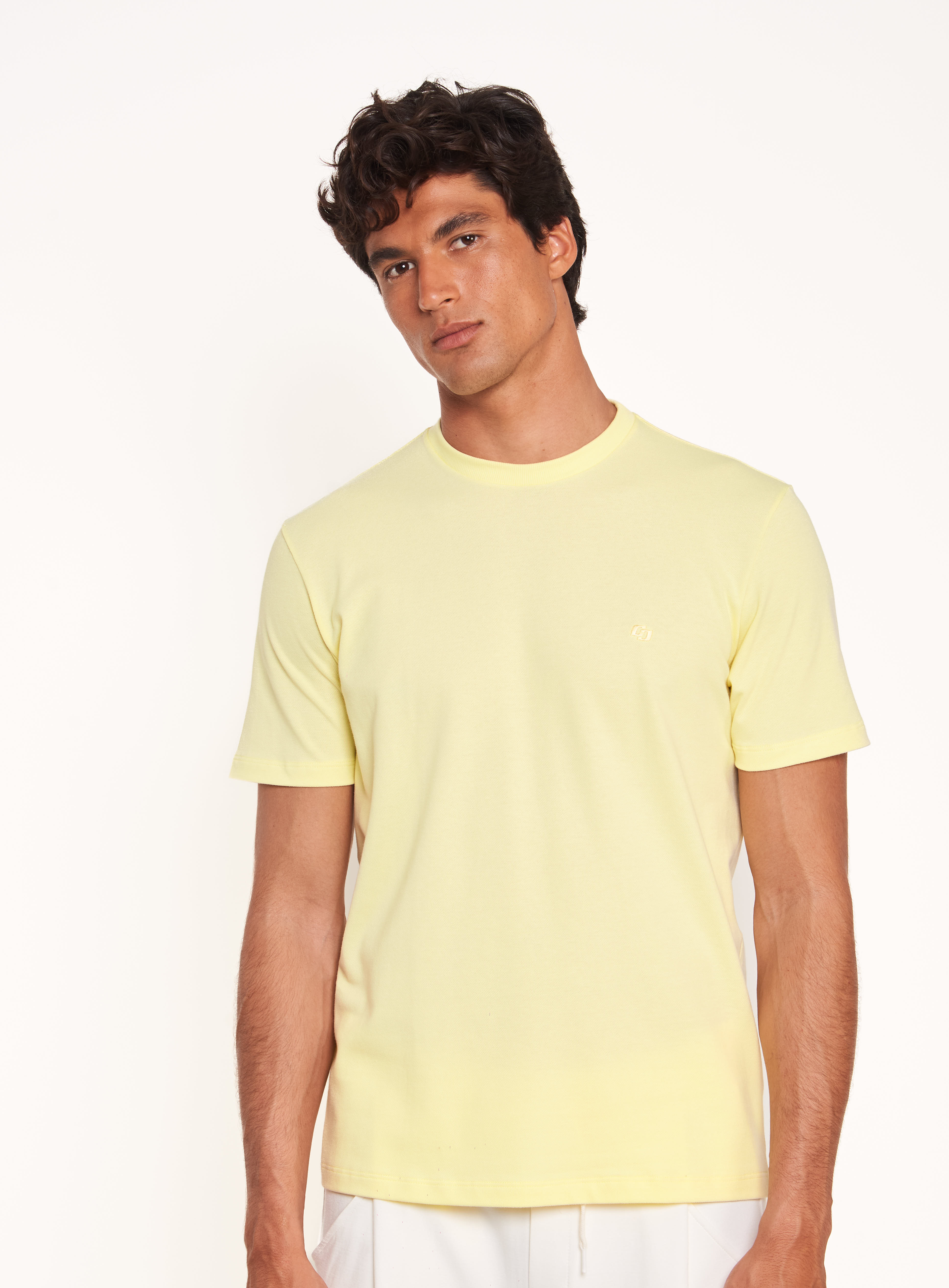 CAMISETA COLCCI G AMARELO SOLE
