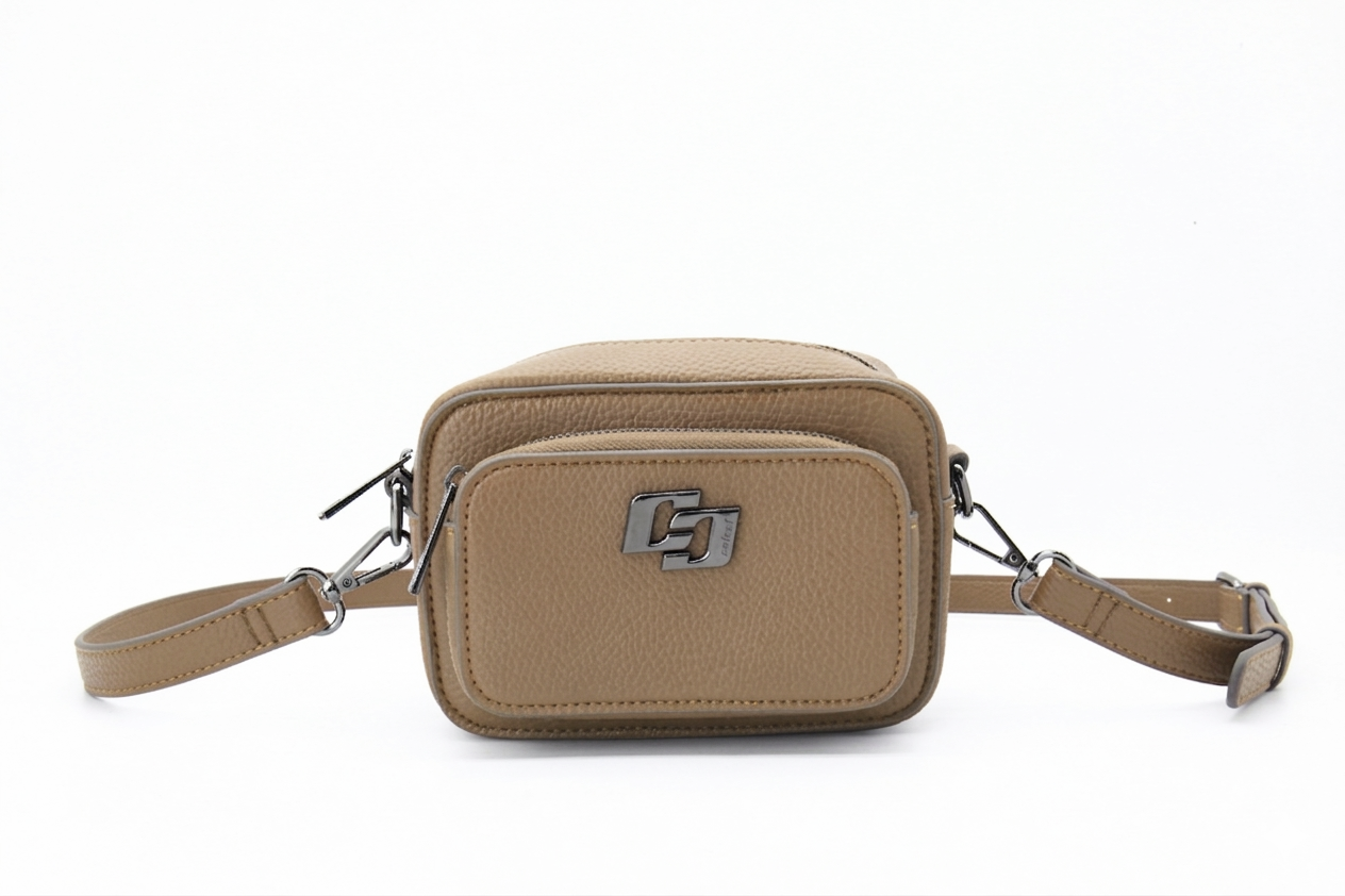 BOLSA COLCCI FEM CAM BG ICONIC U CARAMELO