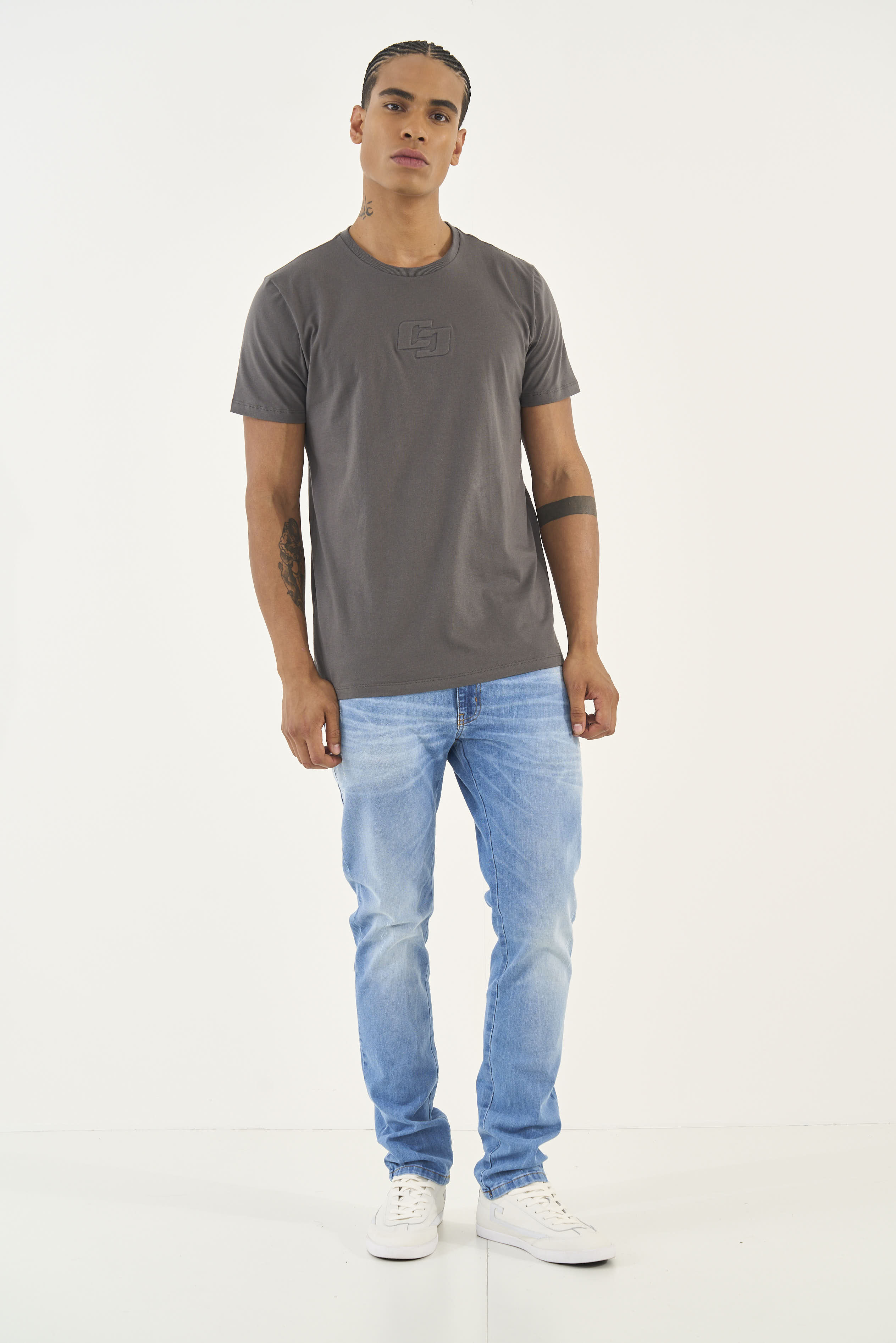CAMISETA COLCCI G AZUL DARKNESS