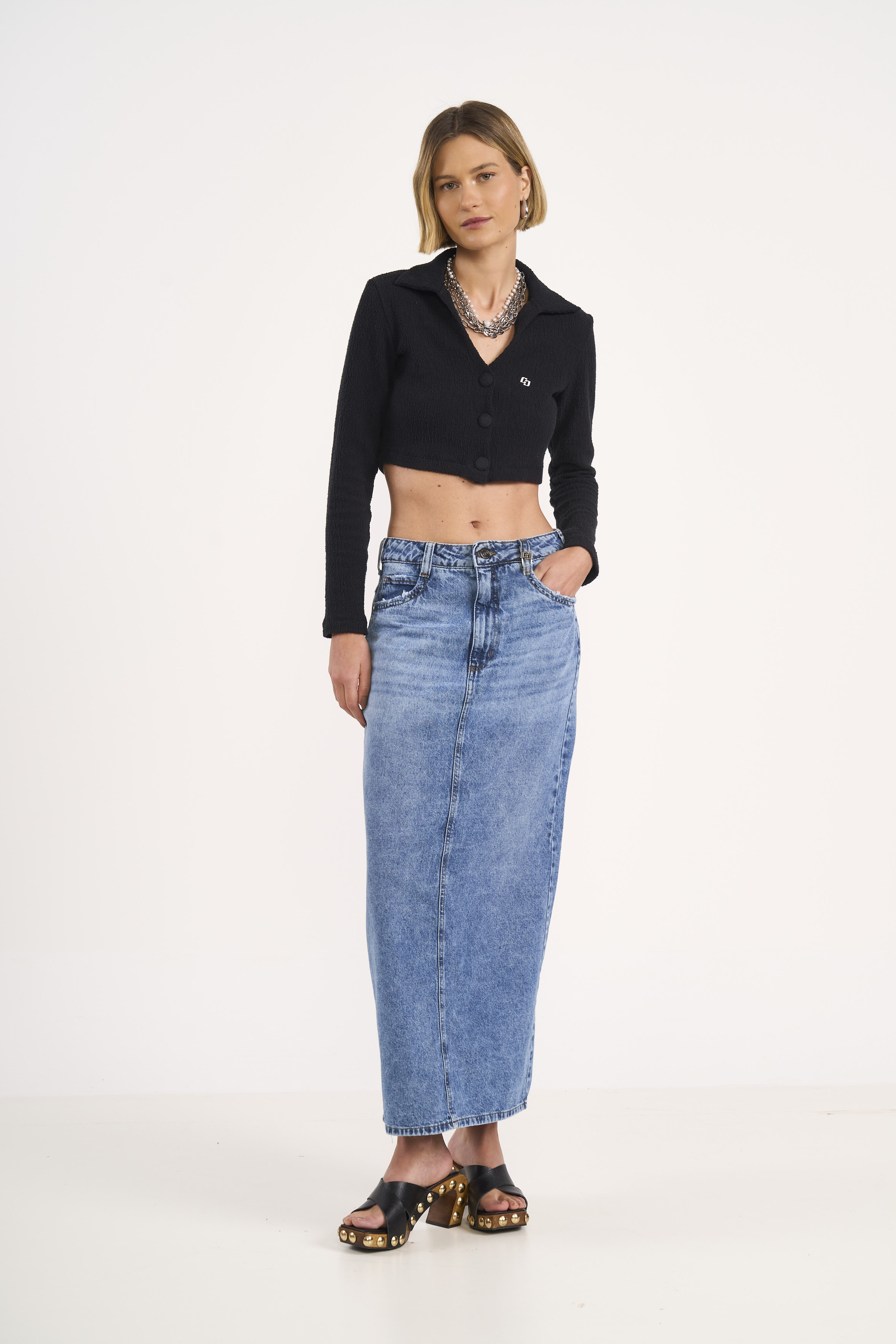 SAIA JEANS 38 INDIGO