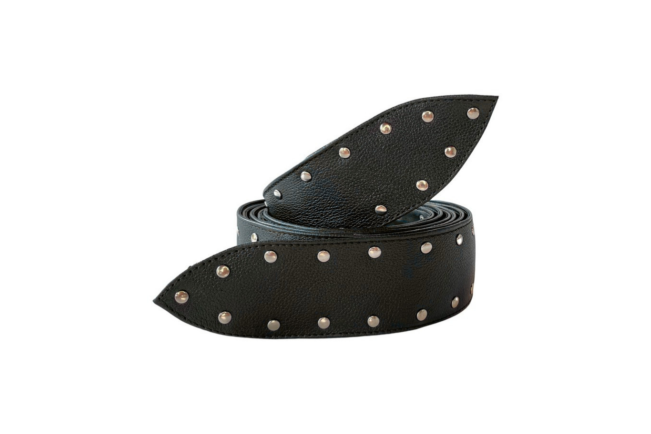CINTO COLCCI FEMININO FAIXA COM TACHA 75 PRETO