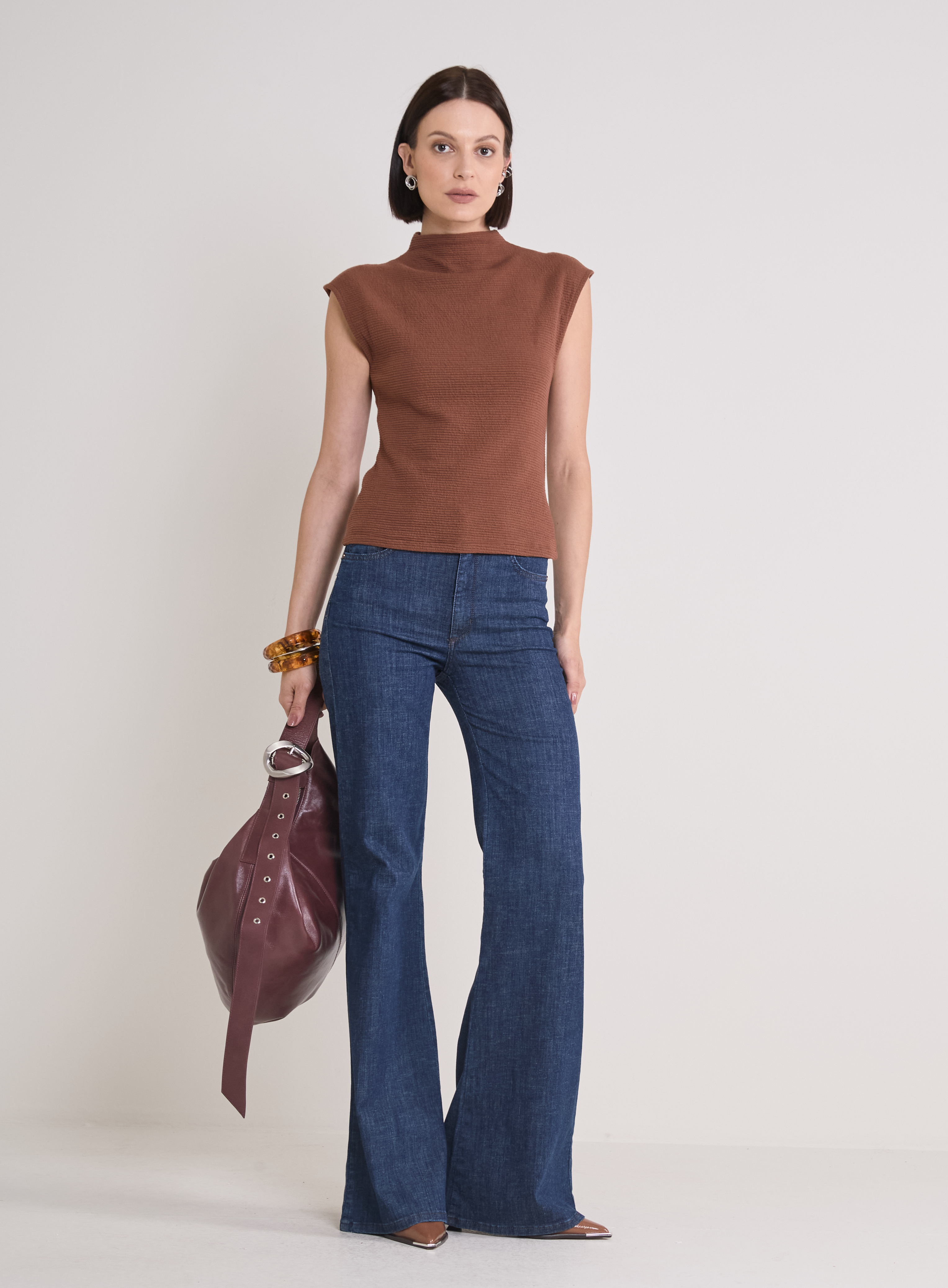 CALÇA JEANS LOUISE 38 INDIGO