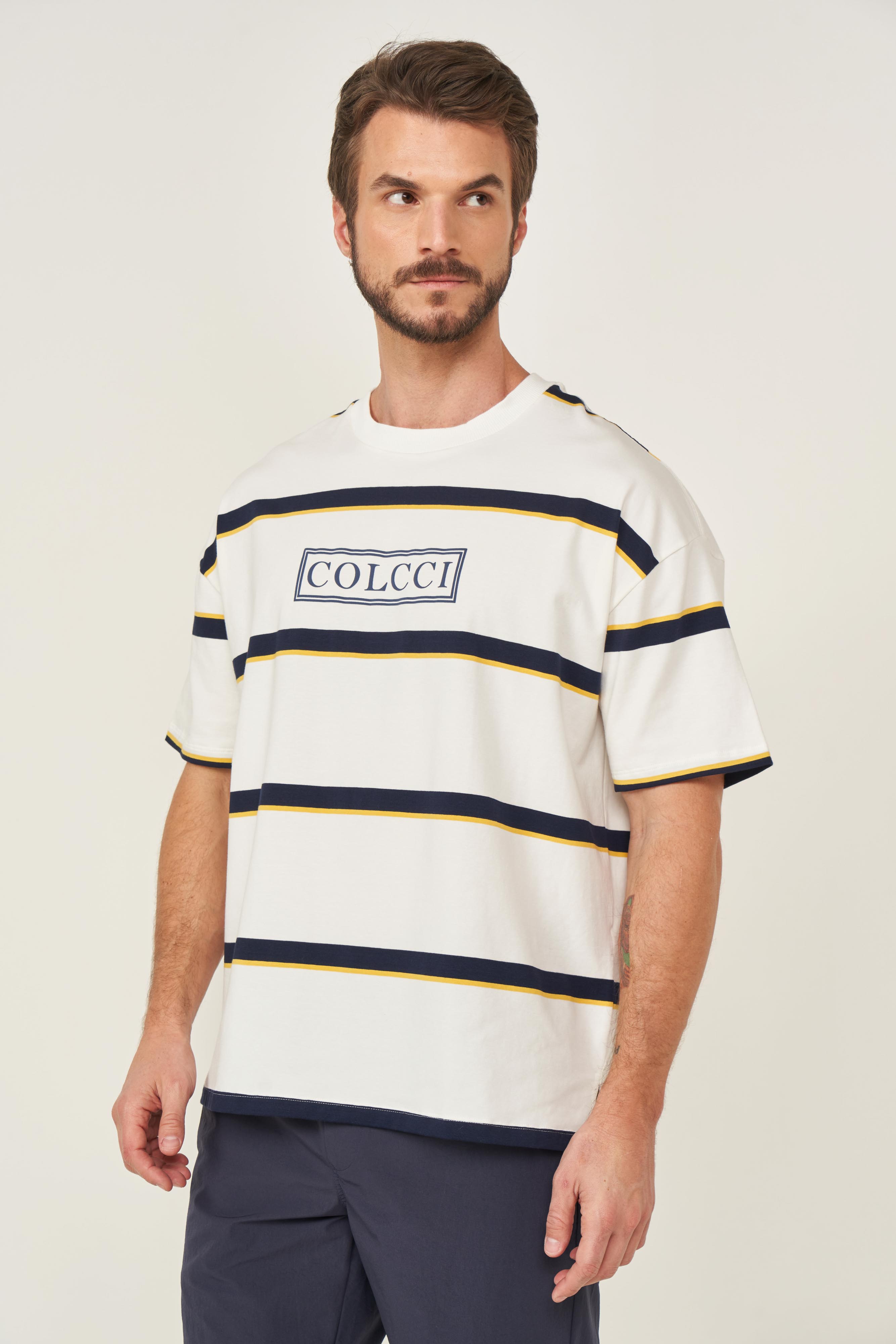 CAMISETA LISTRADA GG LISTRADO