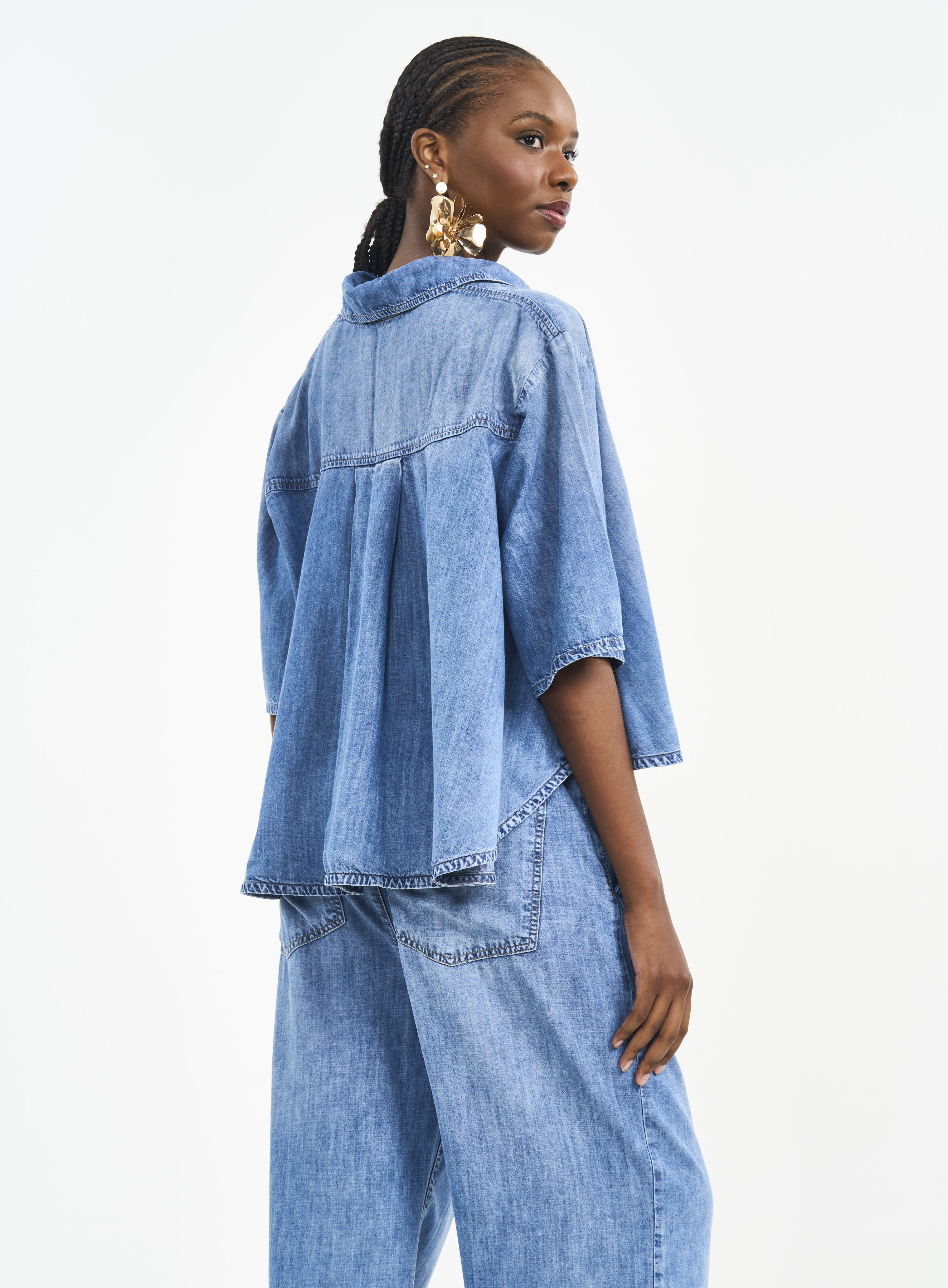 CAMISA JEANS P INDIGO