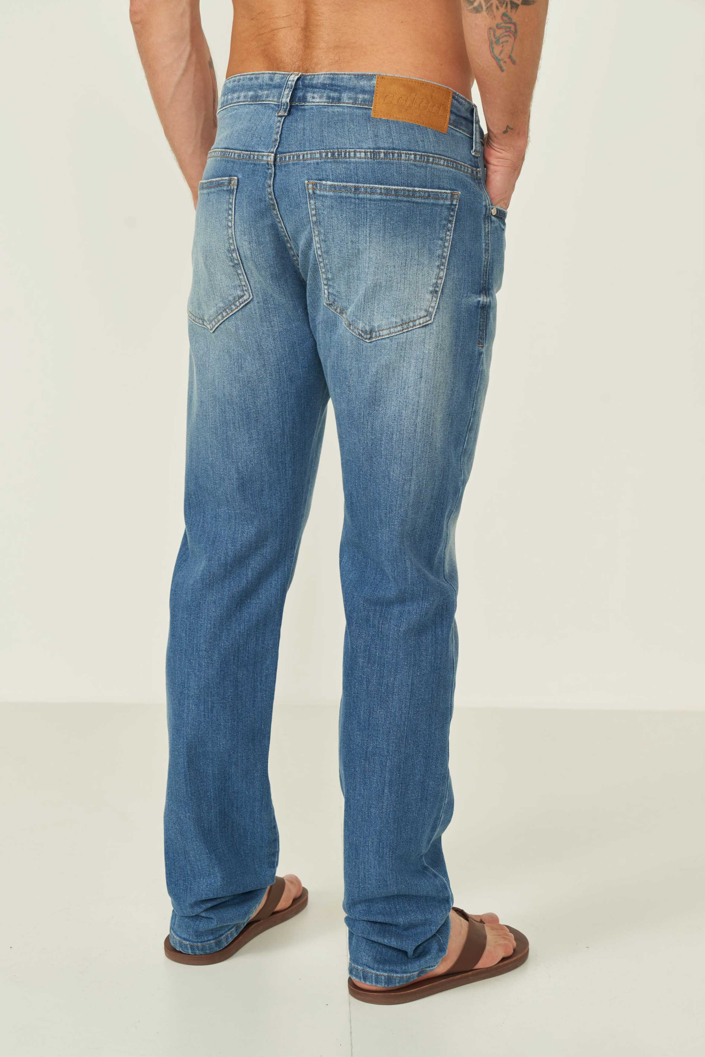 CALÇA JEANS COMFORT 42 INDIGO