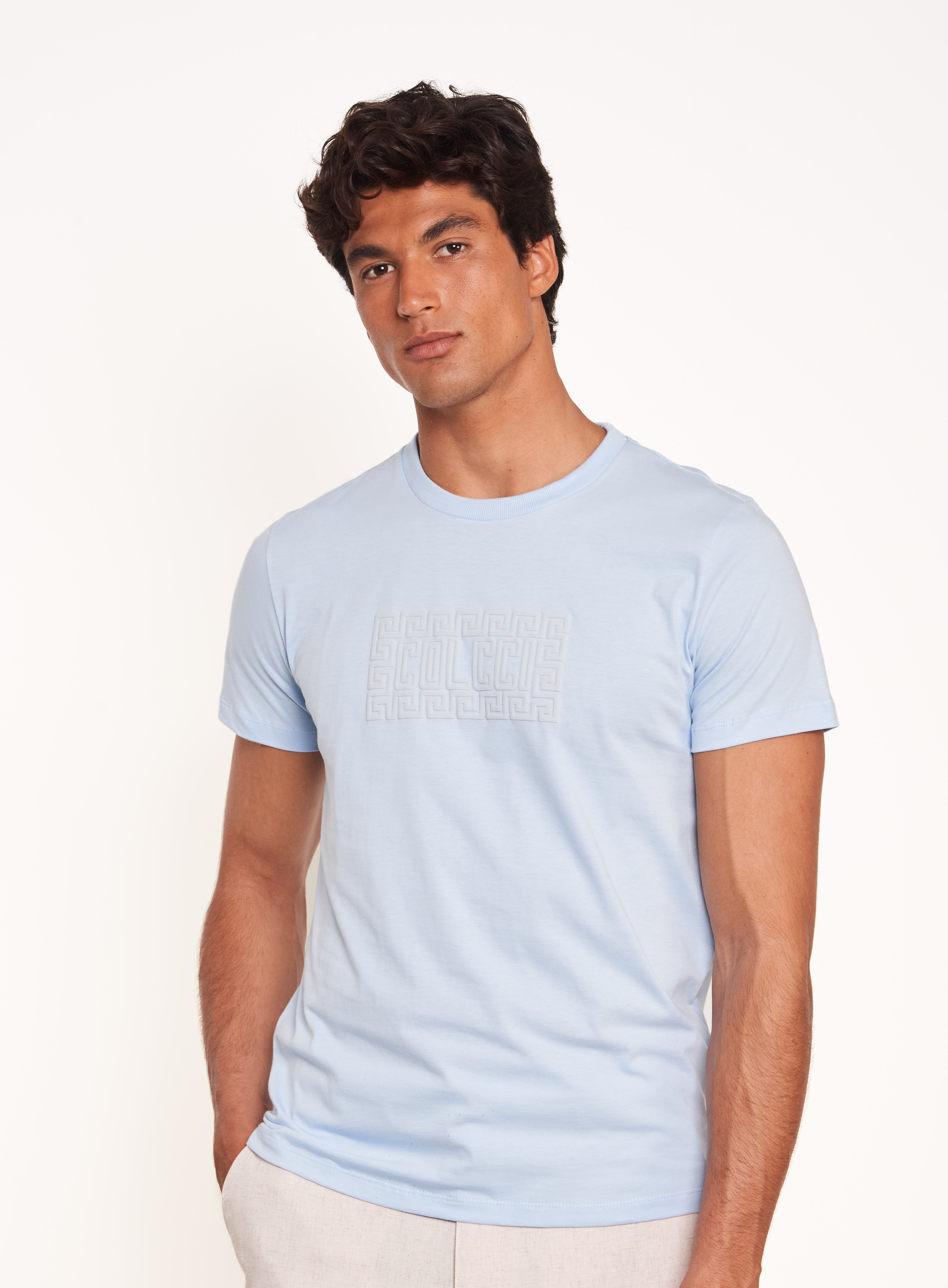 CAMISETA COLCCI G AZUL ELÚREO