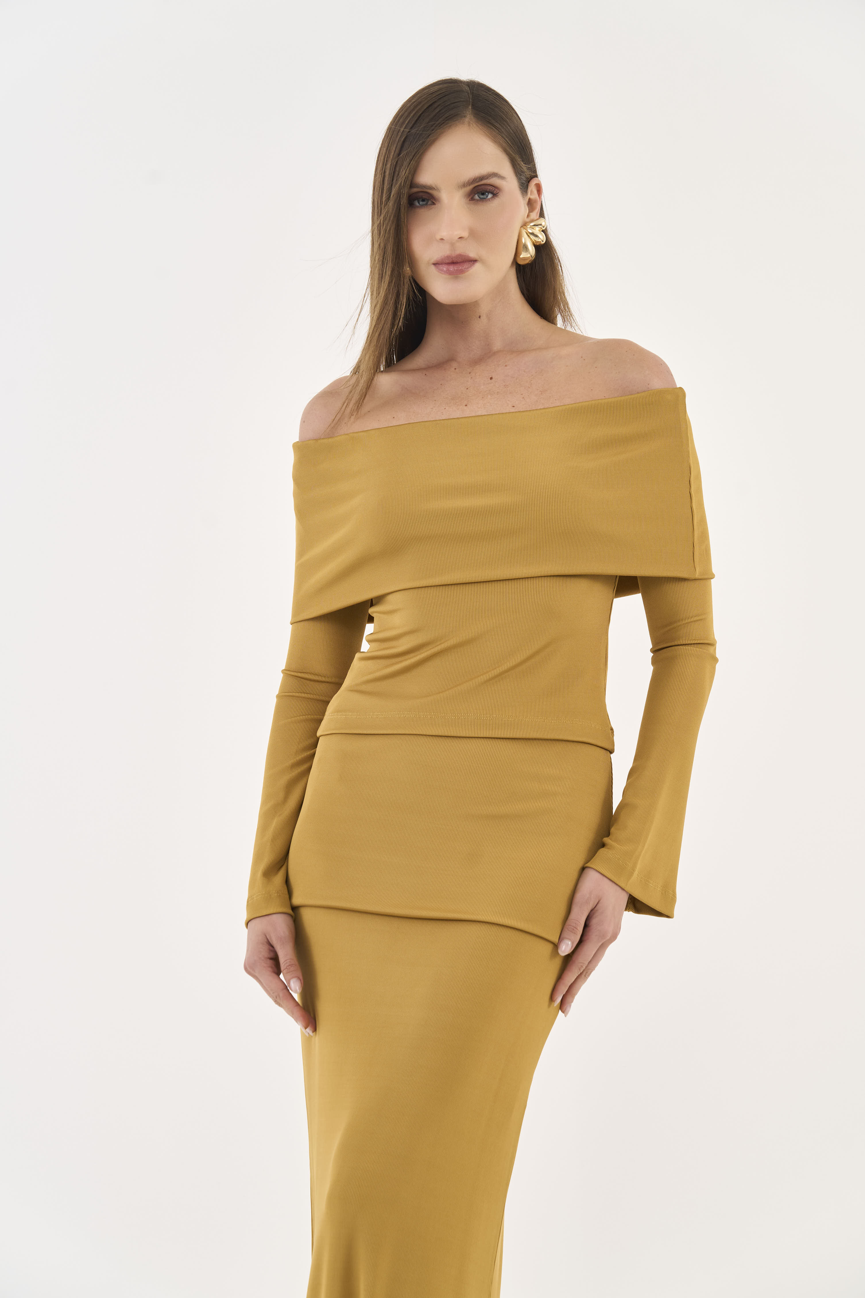 BLUSA COLCCI G MARROM EBBELA