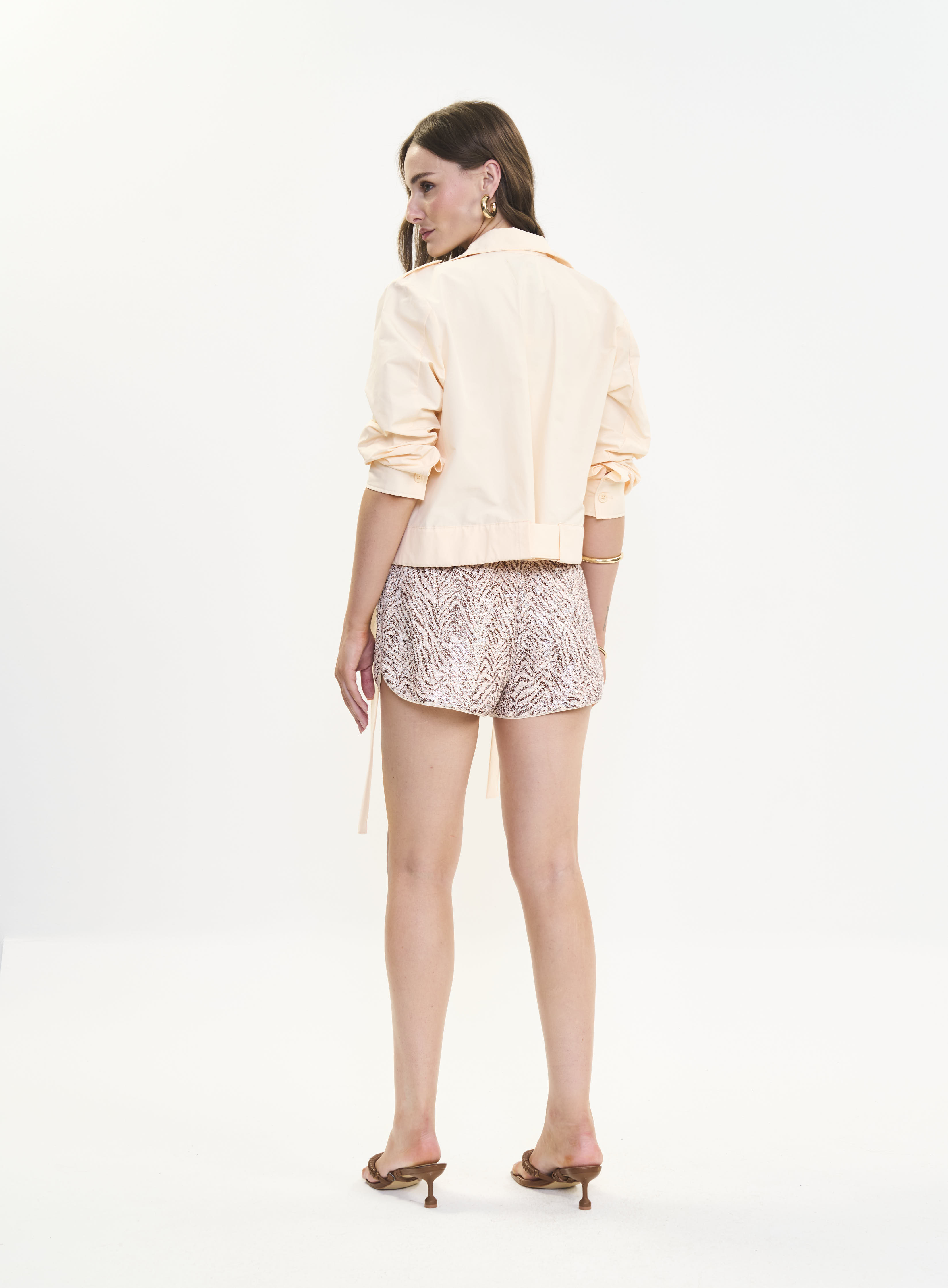 SHORT PAÊTE ESTAMPADO P ZEBRA