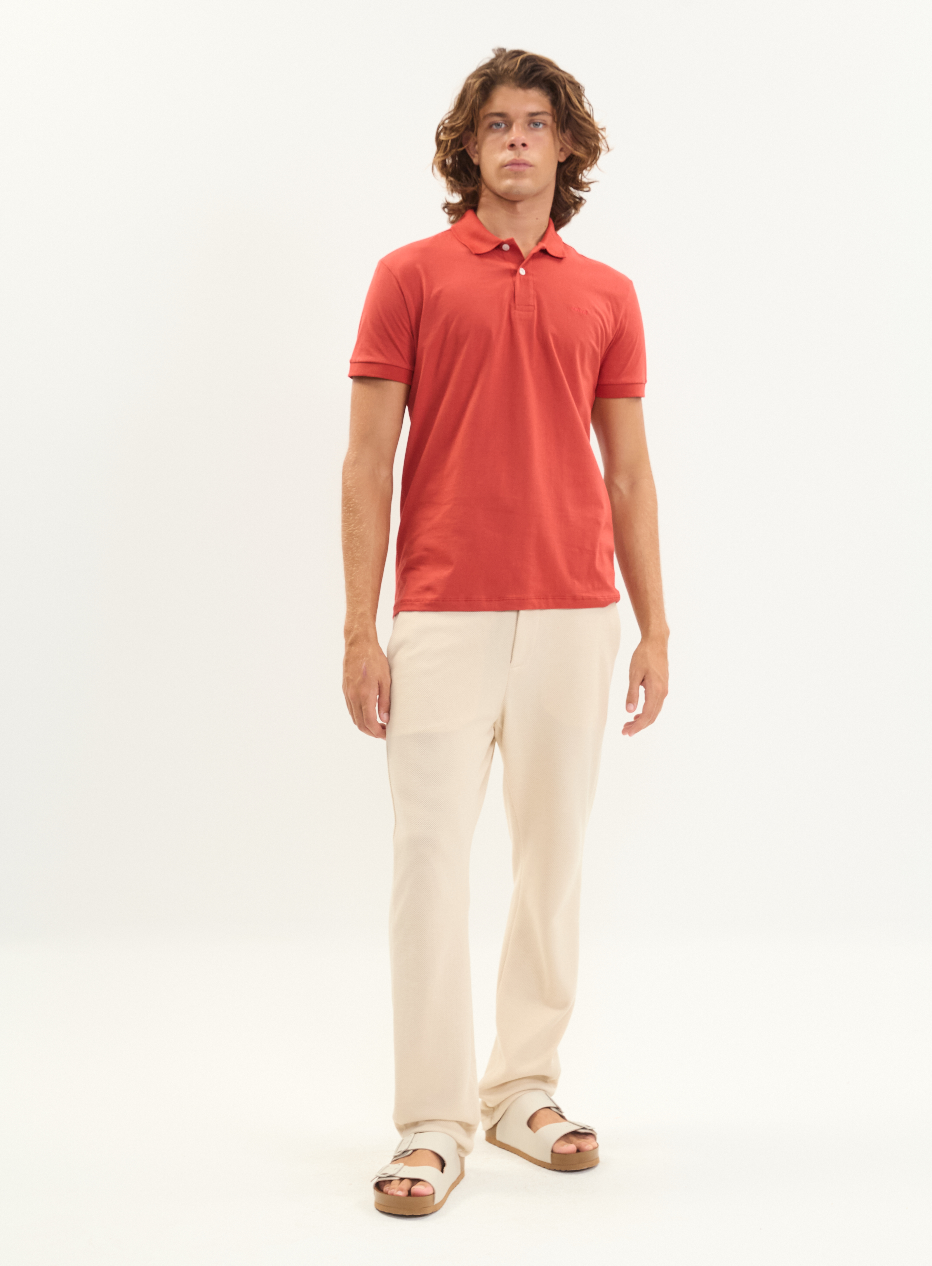POLO COLCCI GG VERMELHO BORDALESA
