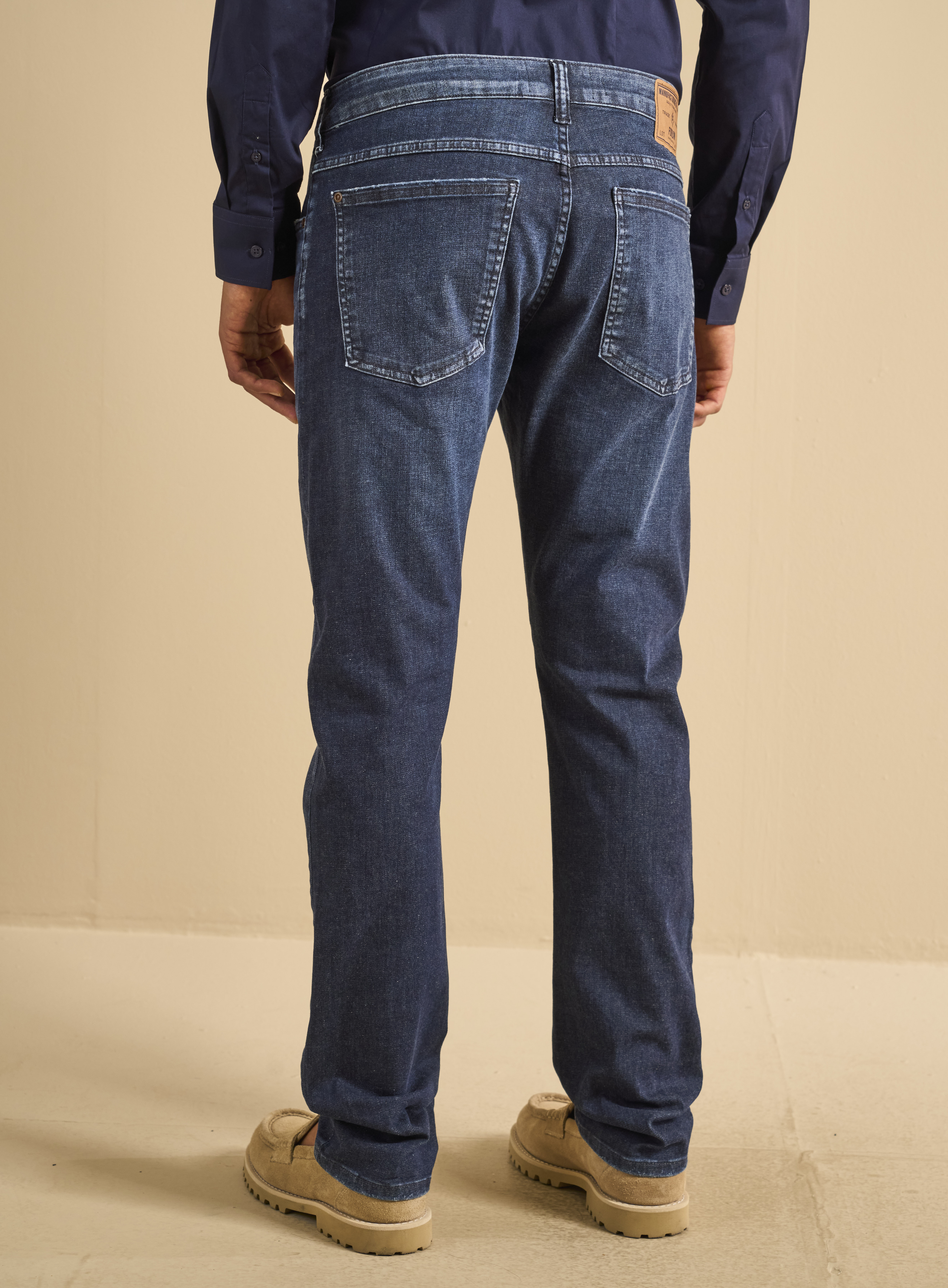 CALÇA JEANS PAUL SLIM 42 INDIGO