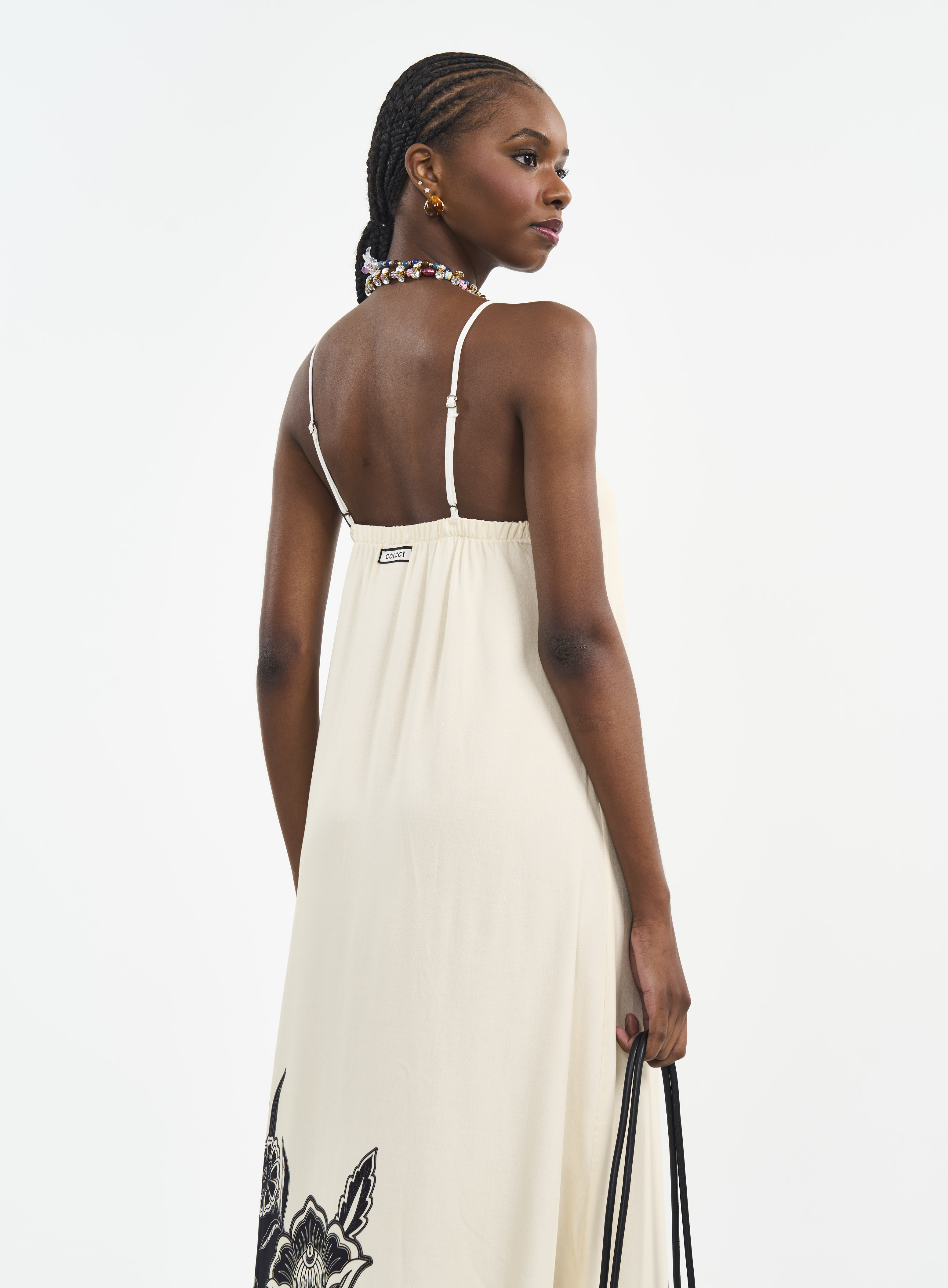 VESTIDO ESTAMPADO P FLORAL BLOCK II