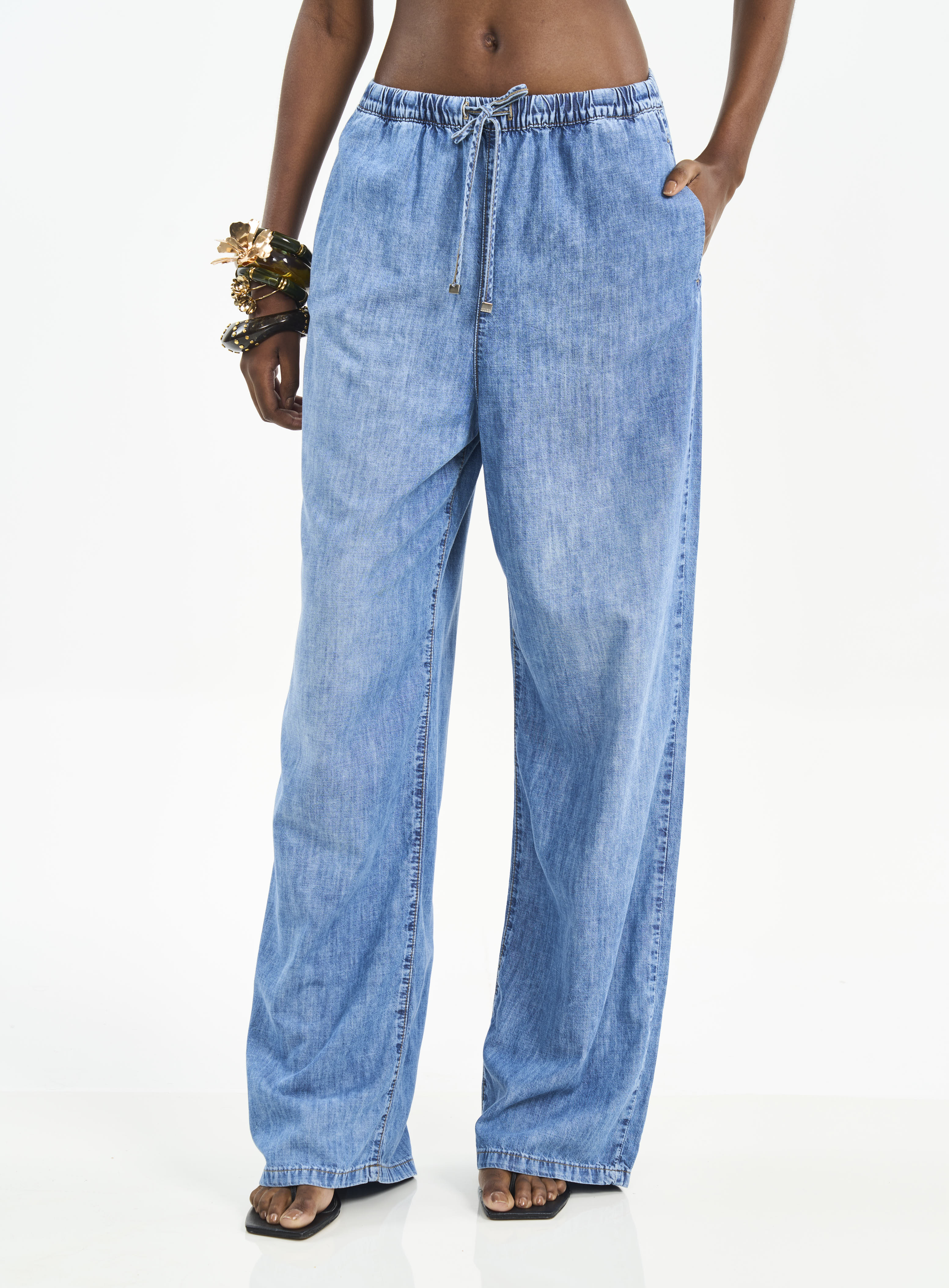 CALÇA JEANS BRUNA LOW 36 INDIGO