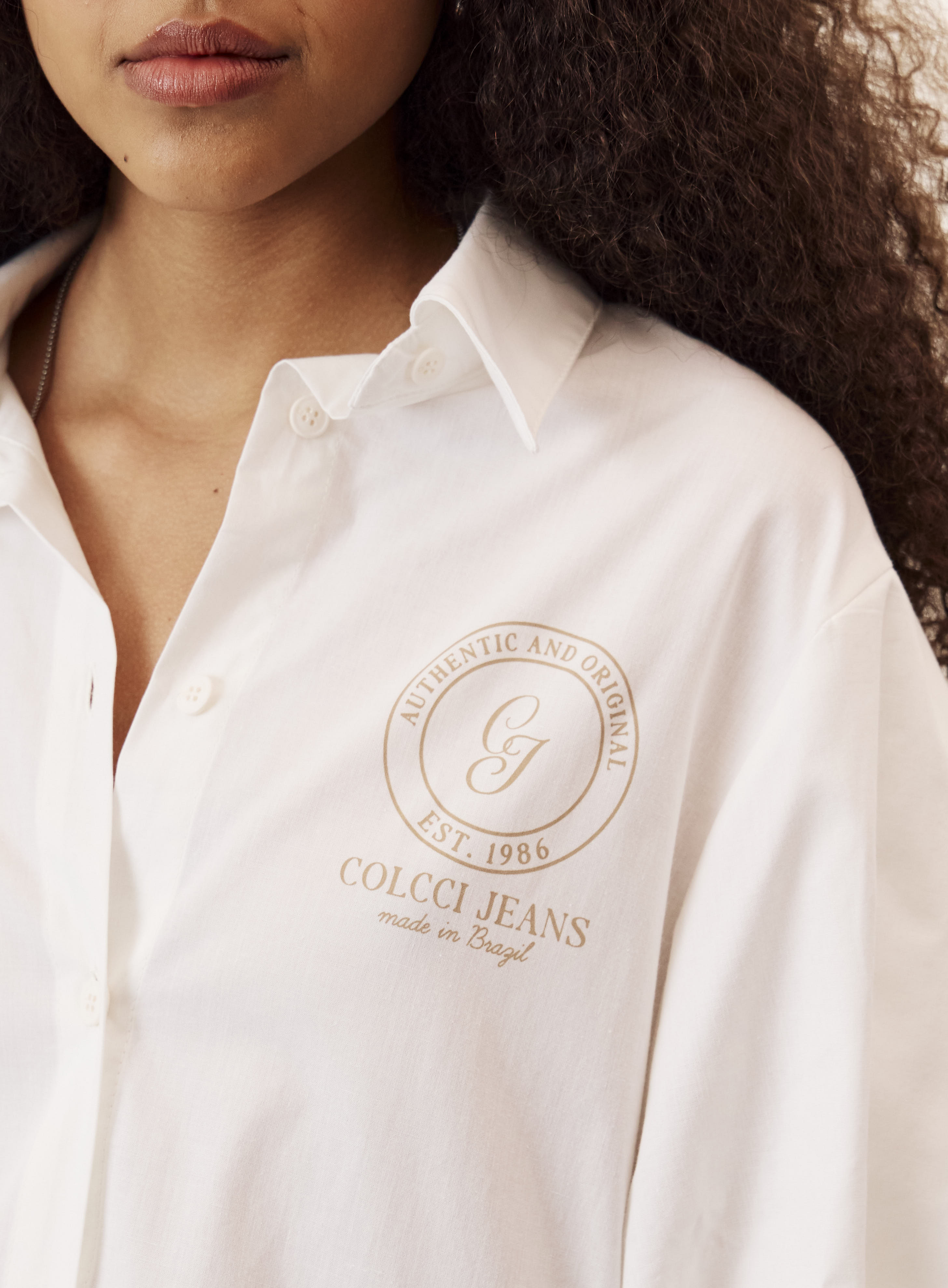 CAMISA COLCCI JEANS G OFF SHELL