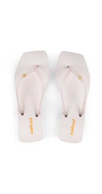 CHINELO FEM COLCCI METAL 33-34 AZUL BOUCHER