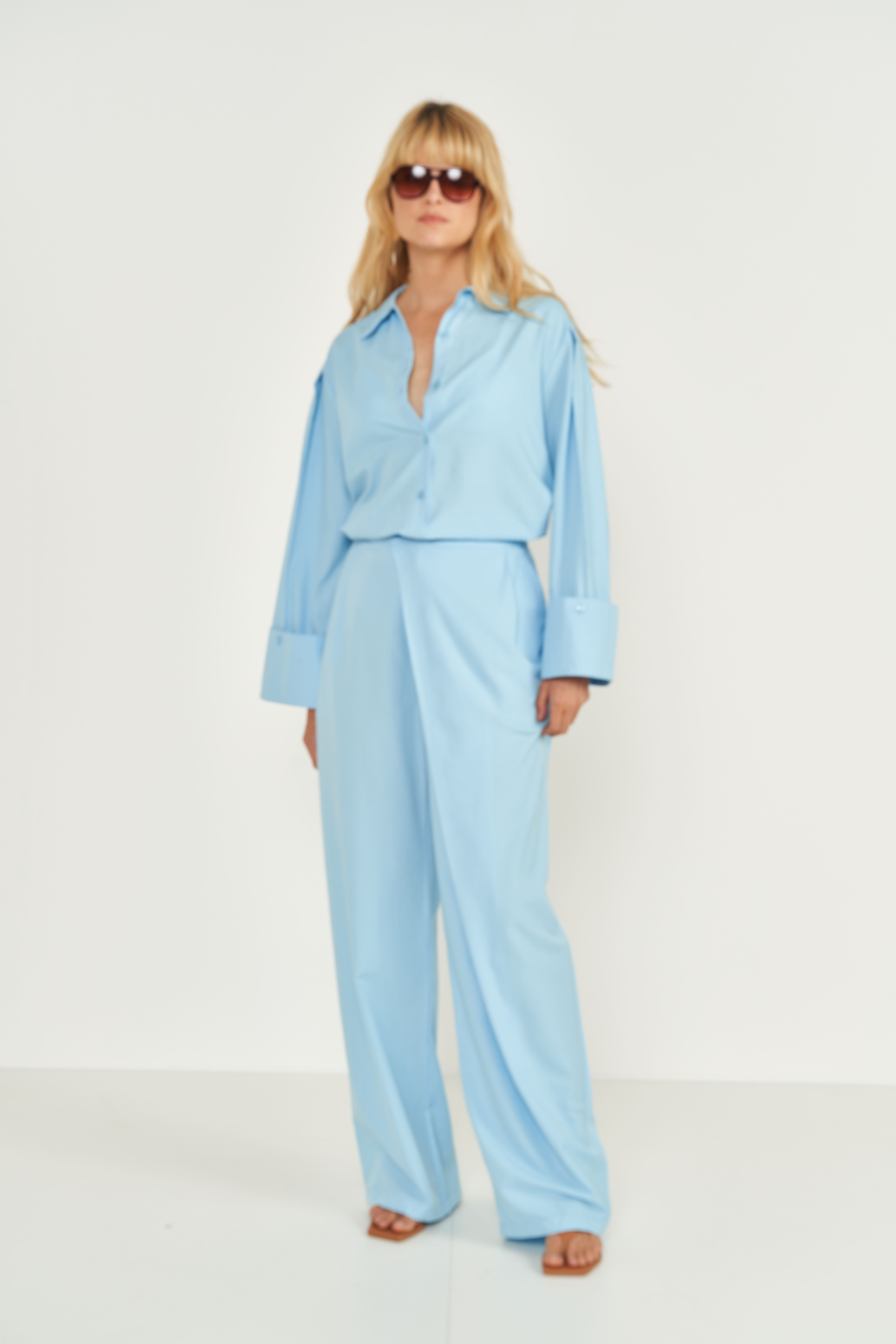 CALÇA COLCCI 42 AZUL LOCCI