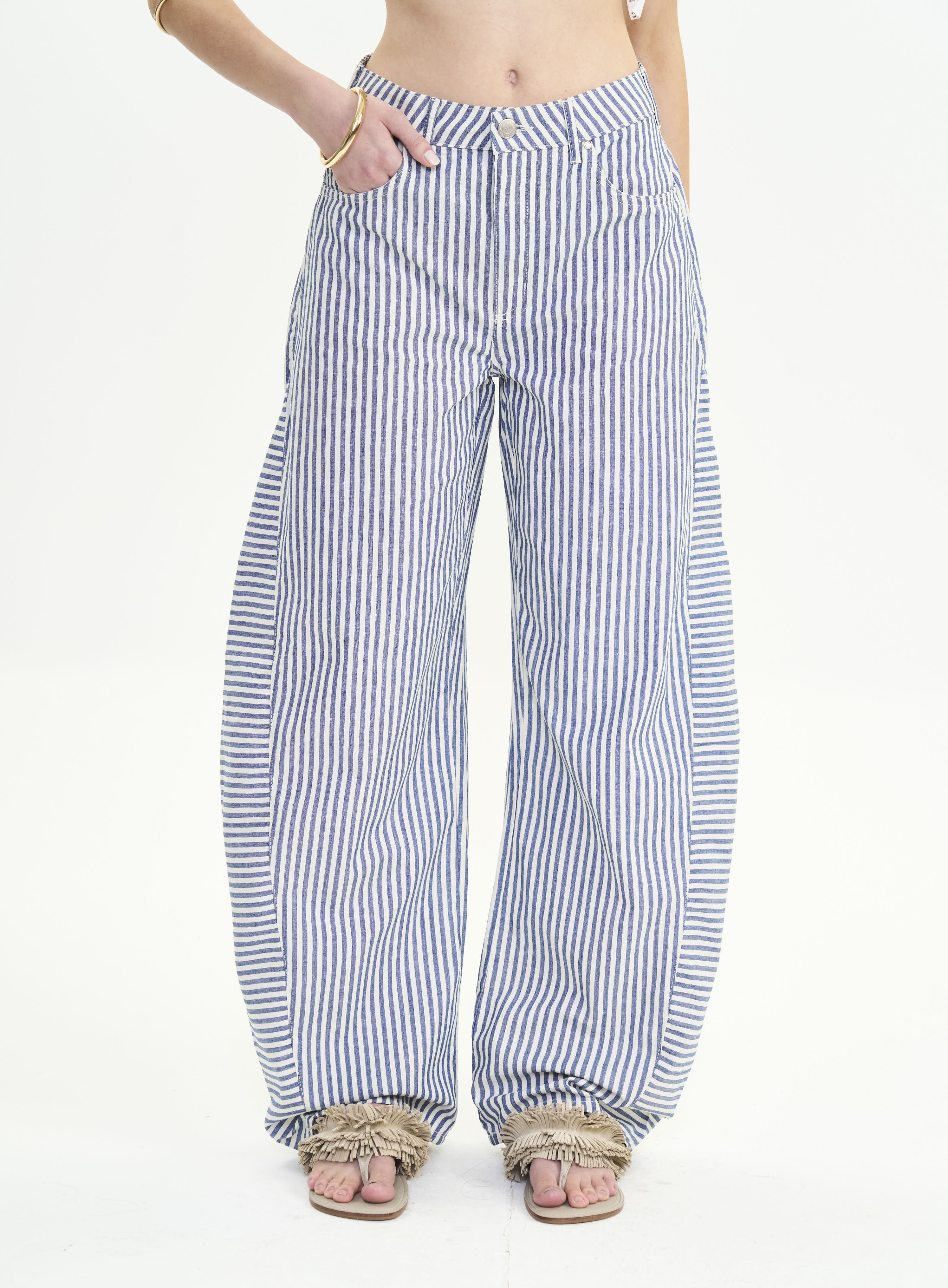 CALÇA LISTRADA 34 LISTRADO