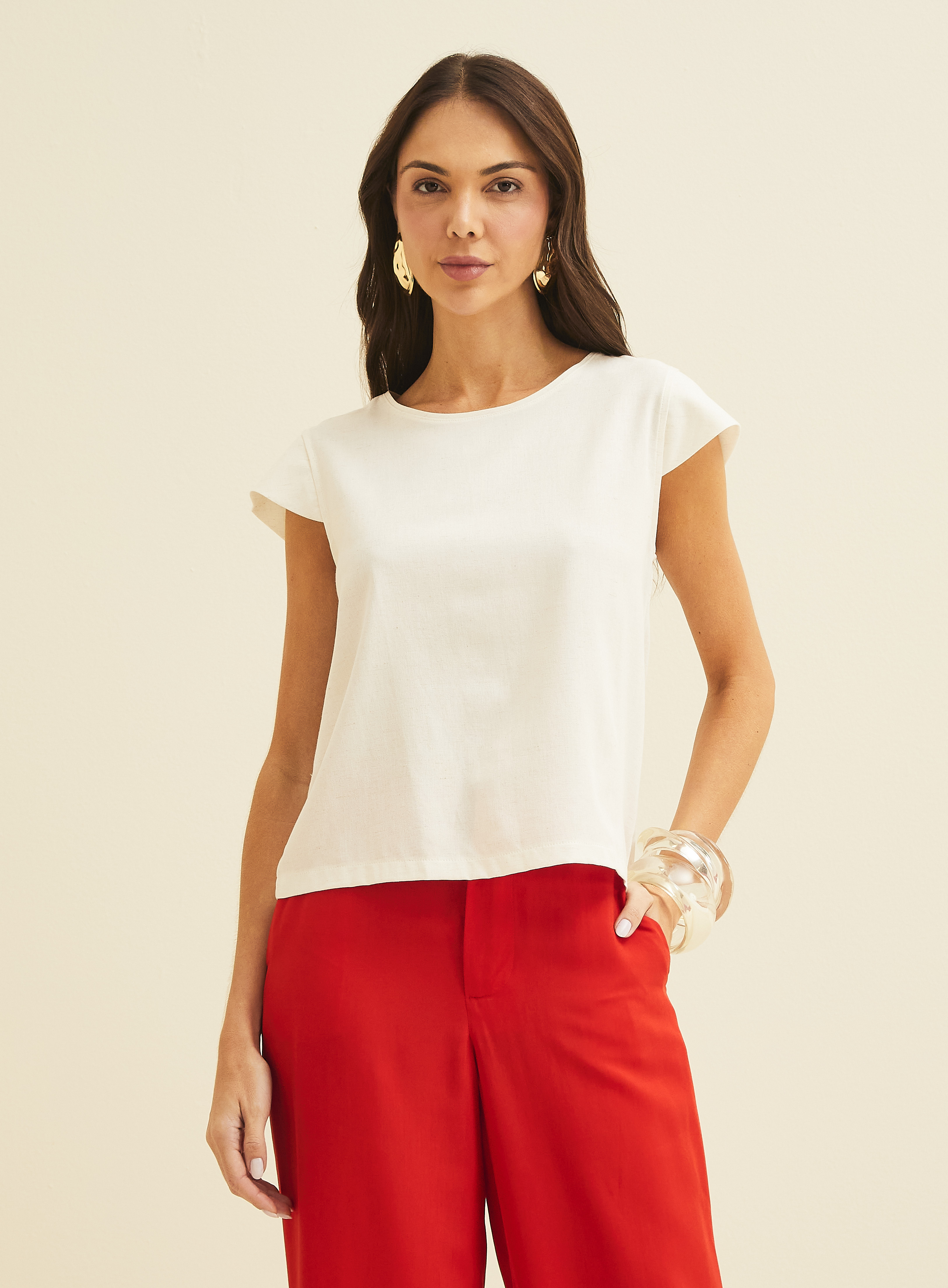 CAMISETA LINHO G OFF SHELL