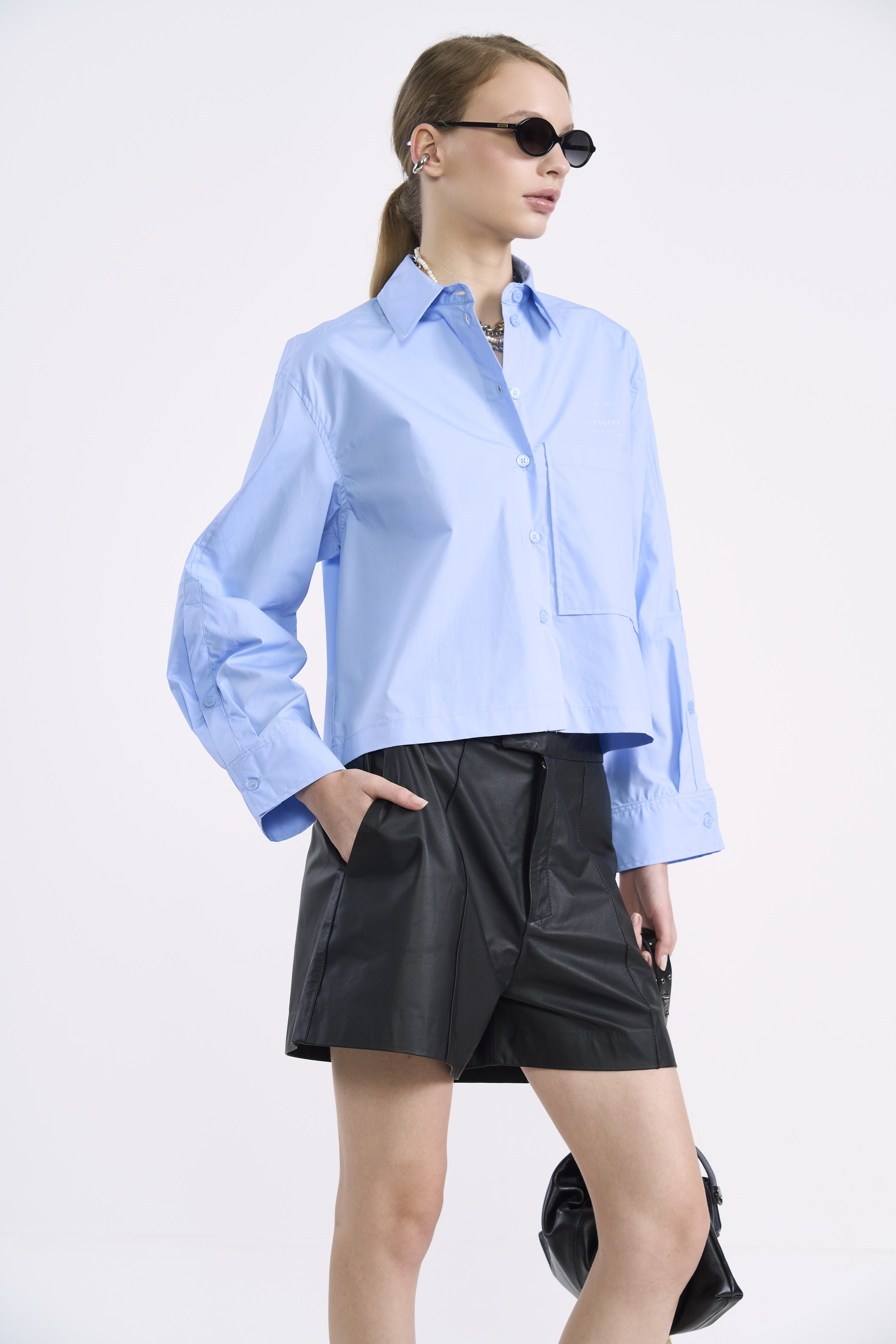 CAMISA COLCCI PP AZUL TRANQUIL BLUE