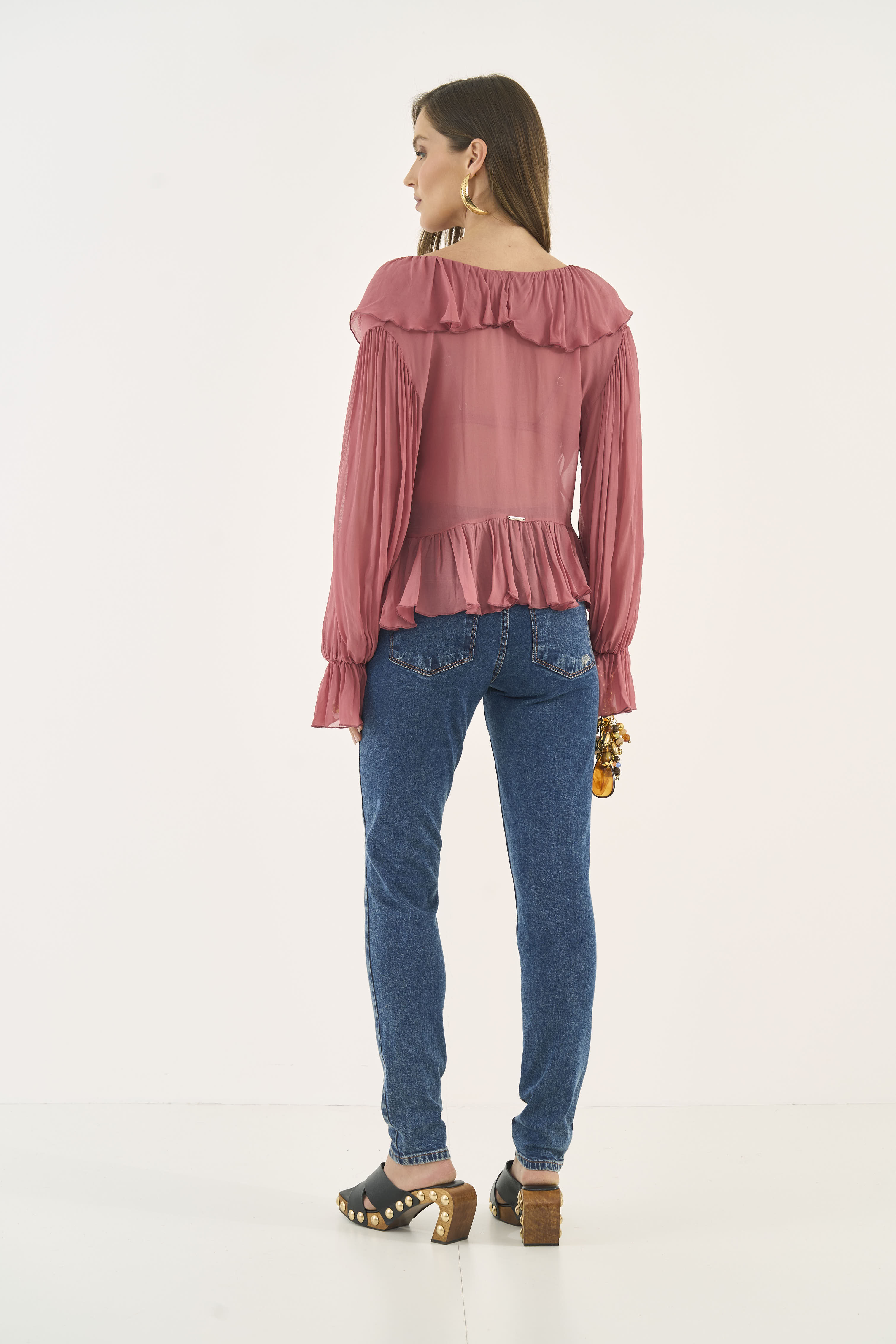 CALÇA JEANS BIA 38 INDIGO