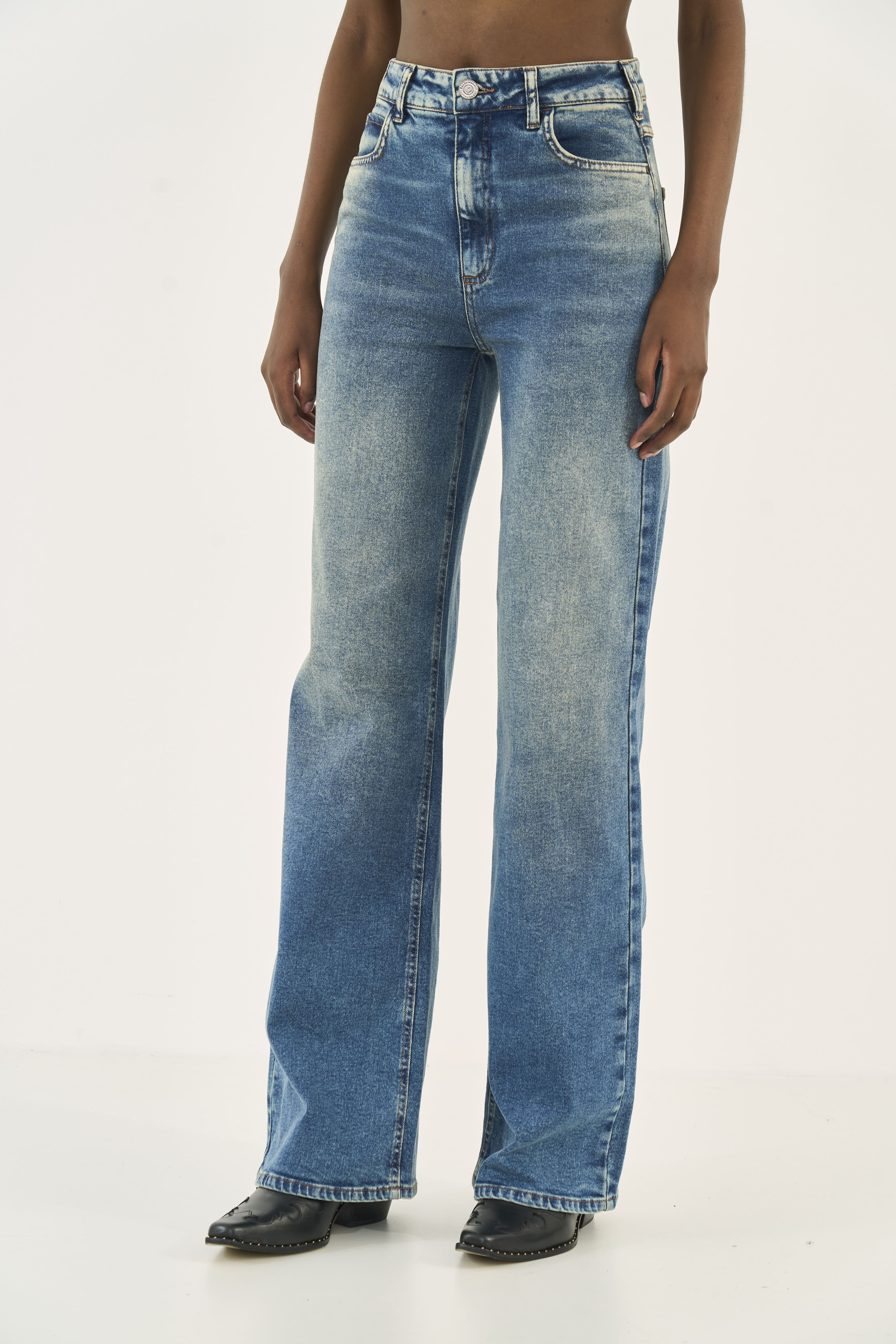 CALÇA JEANS BERLIM STRETCH 42 INDIGO