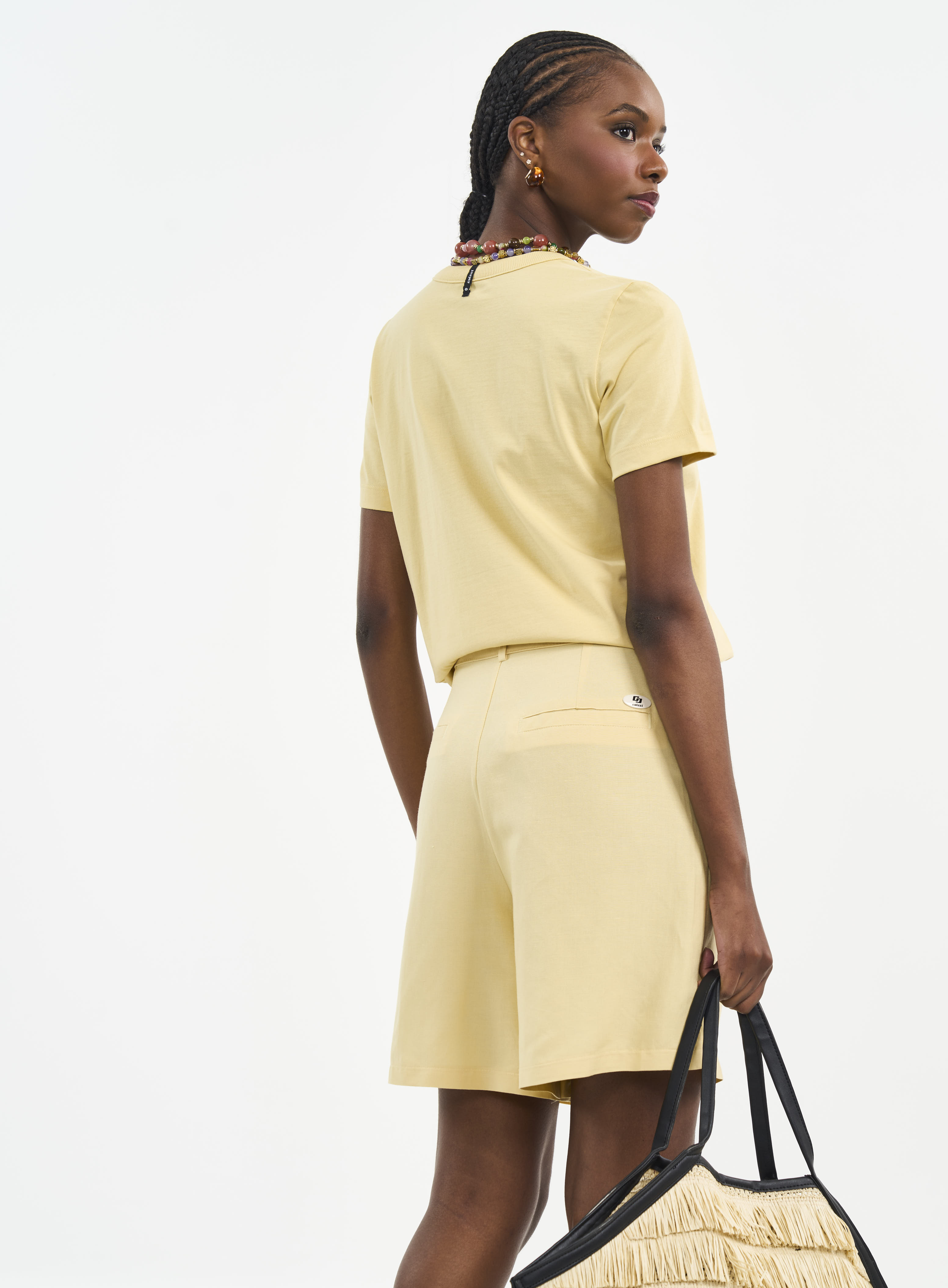 CAMISETA COLCCI G AMARELO SOLENE