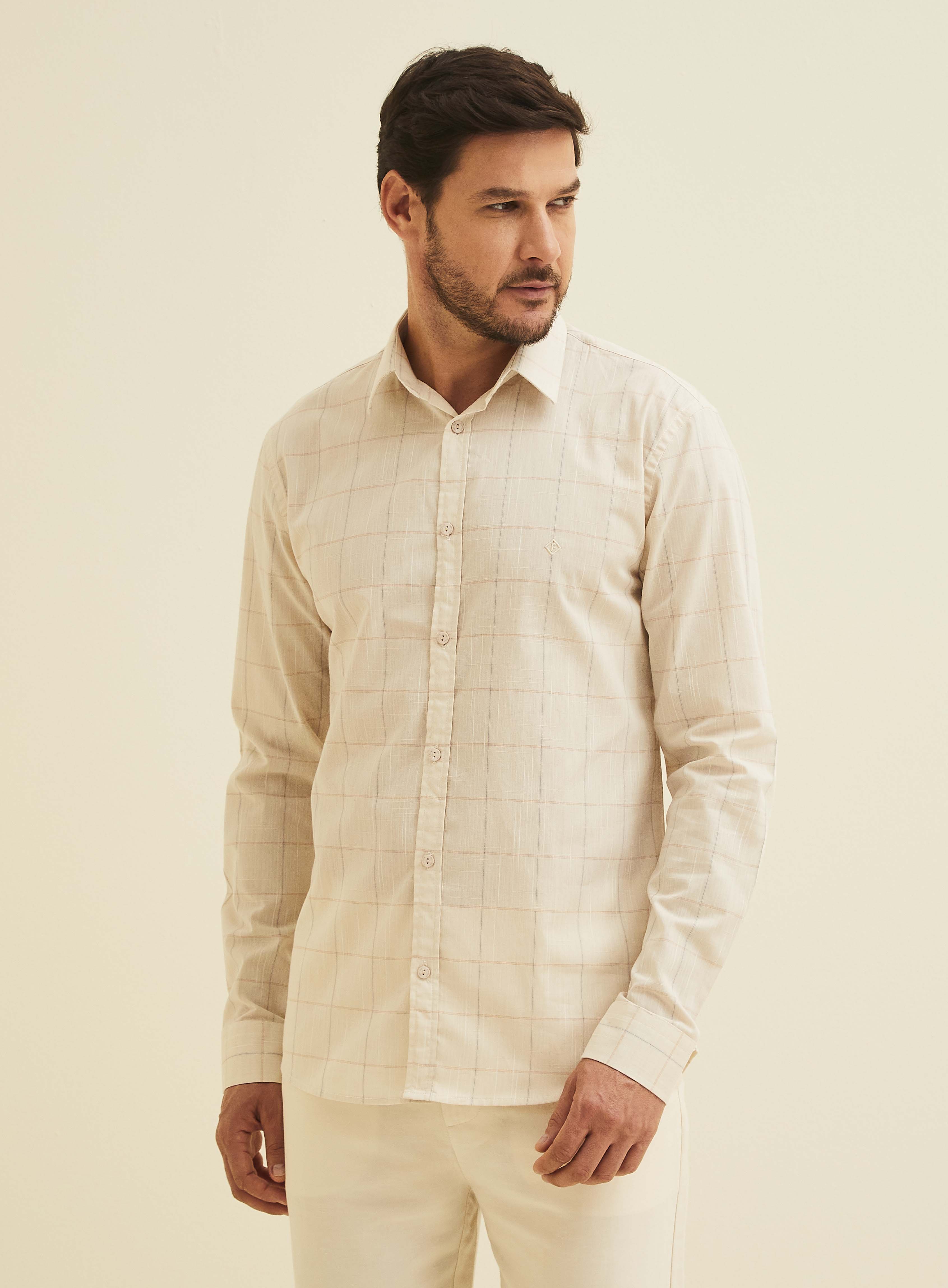 CAMISA XADREZ SLIM FIT 3 XADREZ