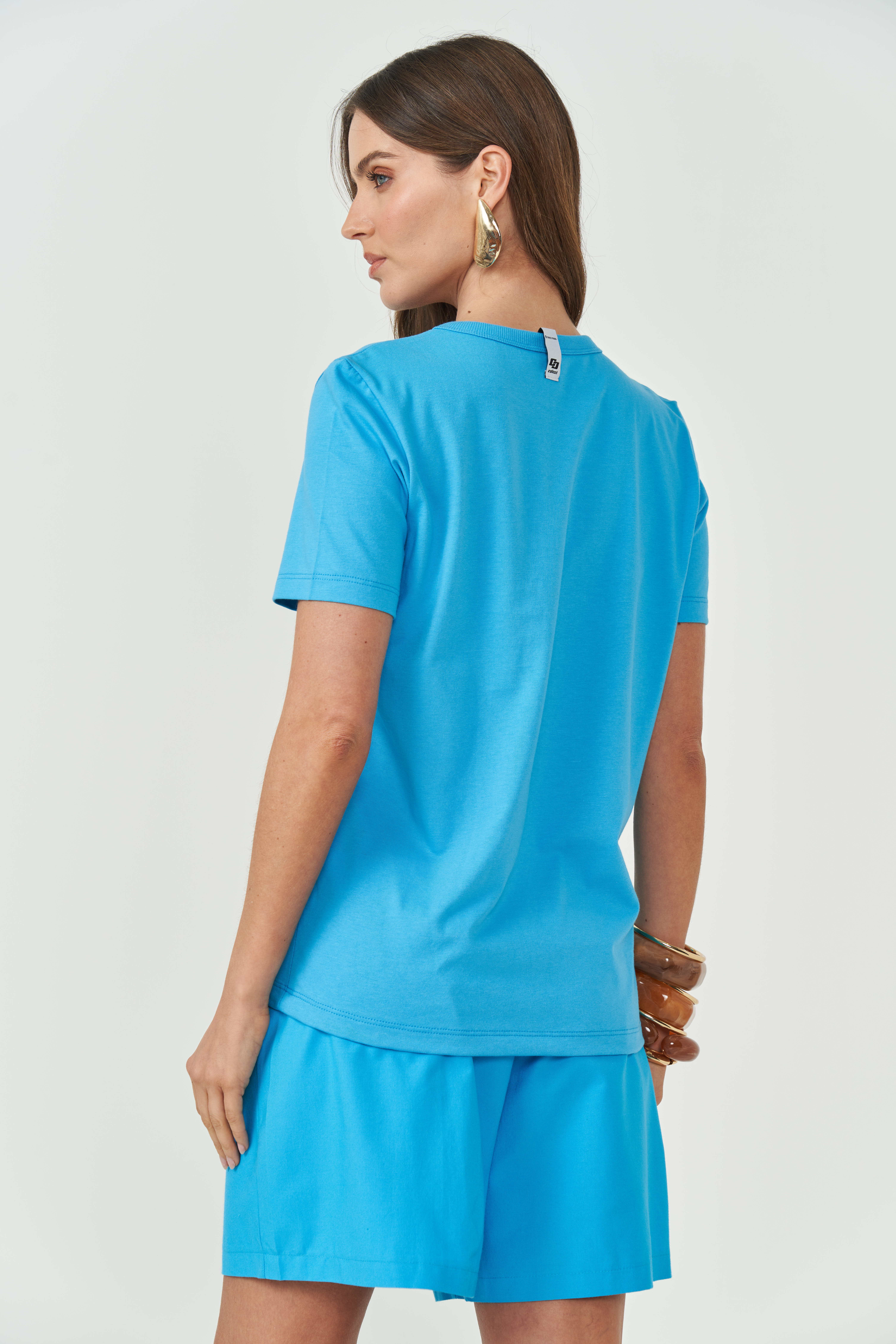 CAMISETA COLCCI P AZUL CUTE