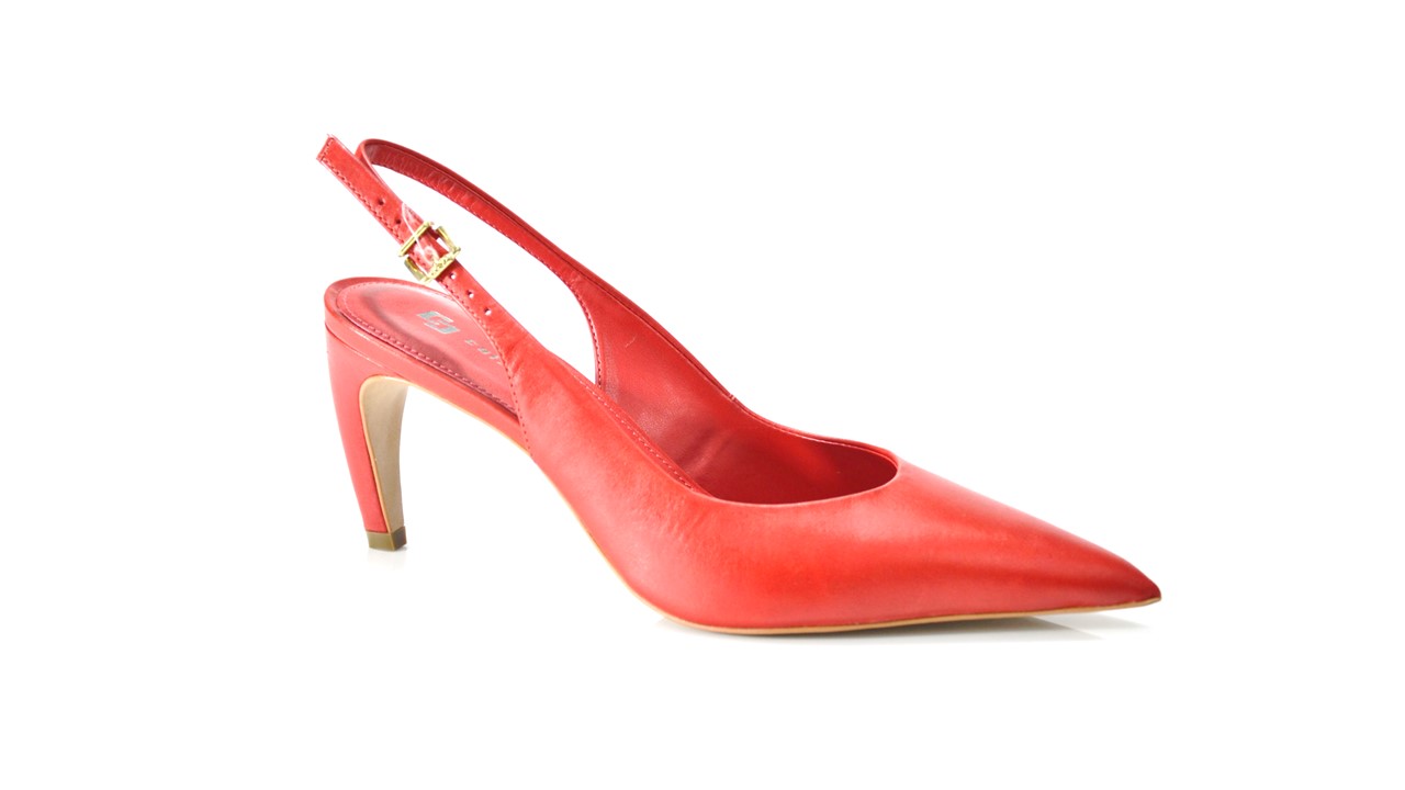SCARPIN SALTO SLINGBACK COLCCI FEM 36 BORDO BLOODS