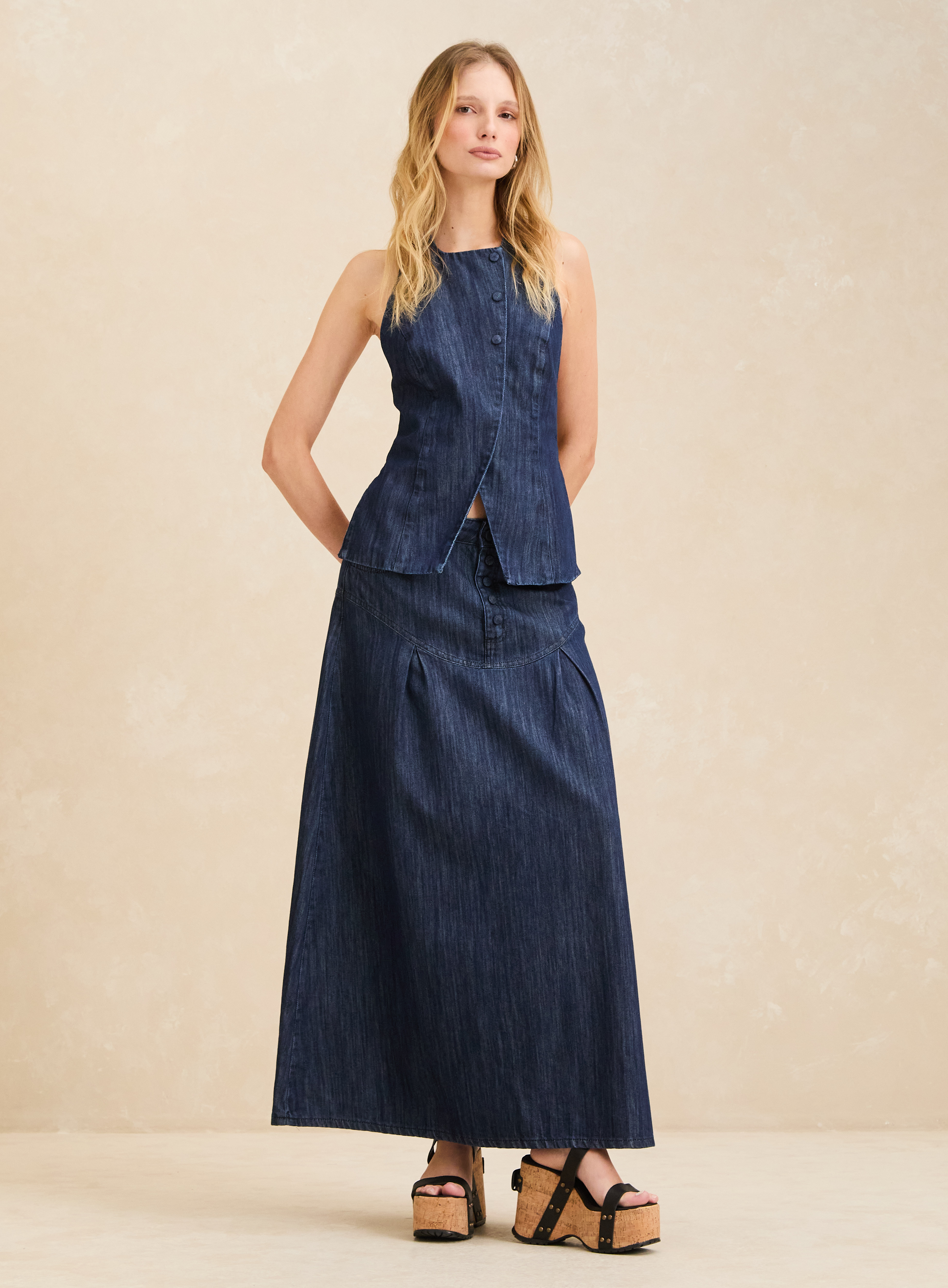 BLUSA JEANS P INDIGO