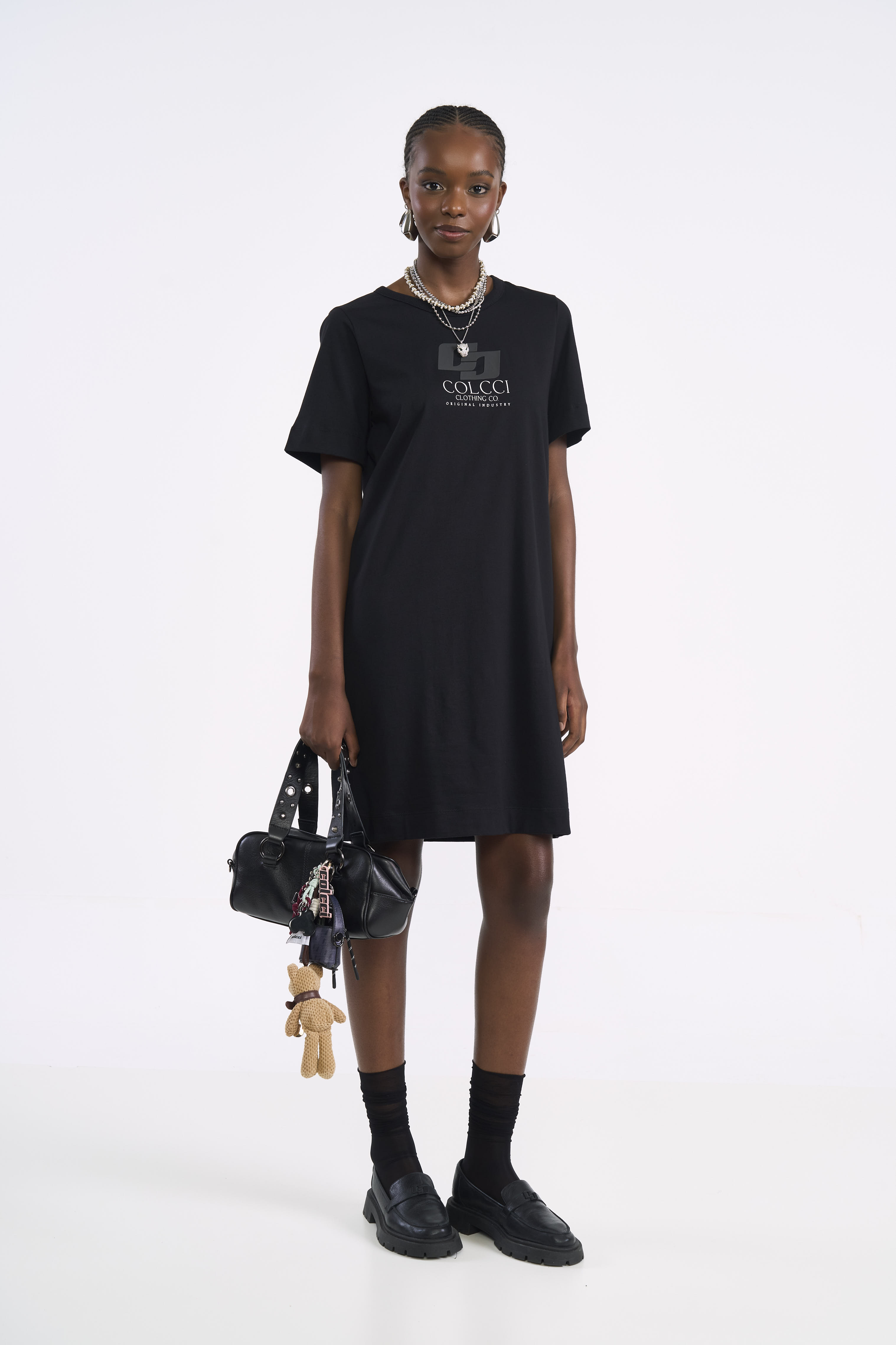 VESTIDO COLCCI M PRETO