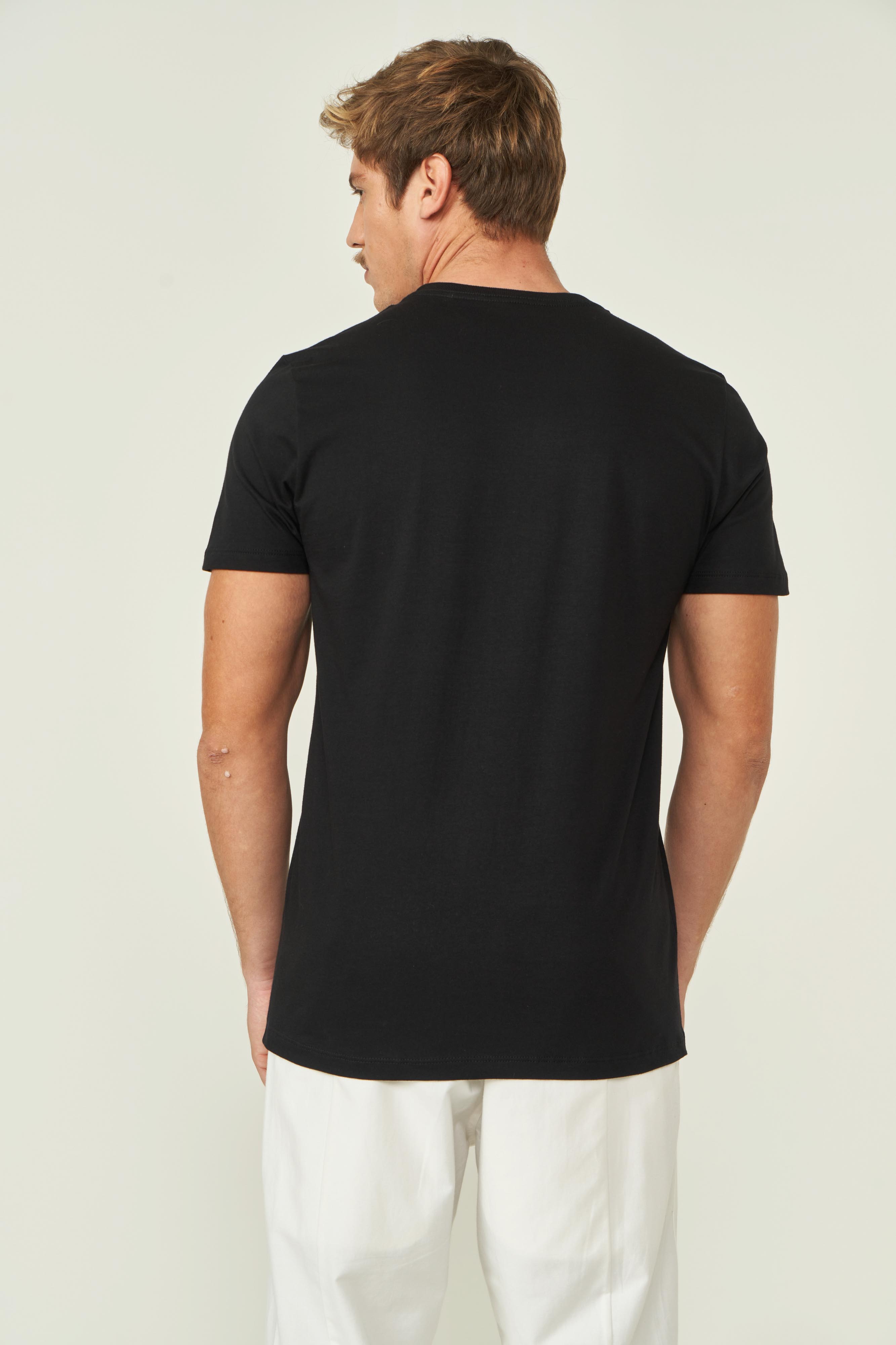 CAMISETA COLCCI GG AZUL MARINHO PRUSSIANO