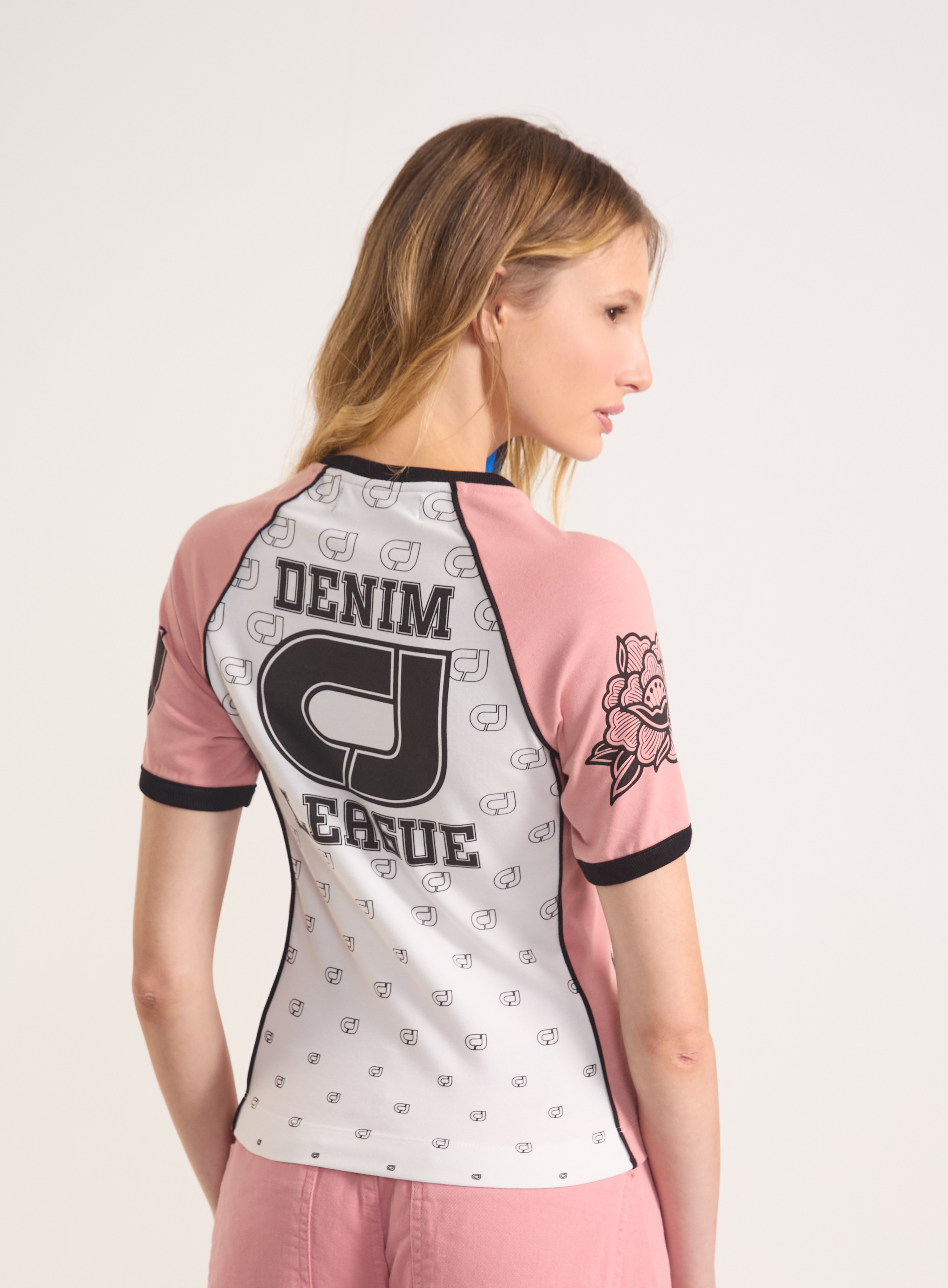 CAMISETA ESTAMPADA PP ROSA TEVA