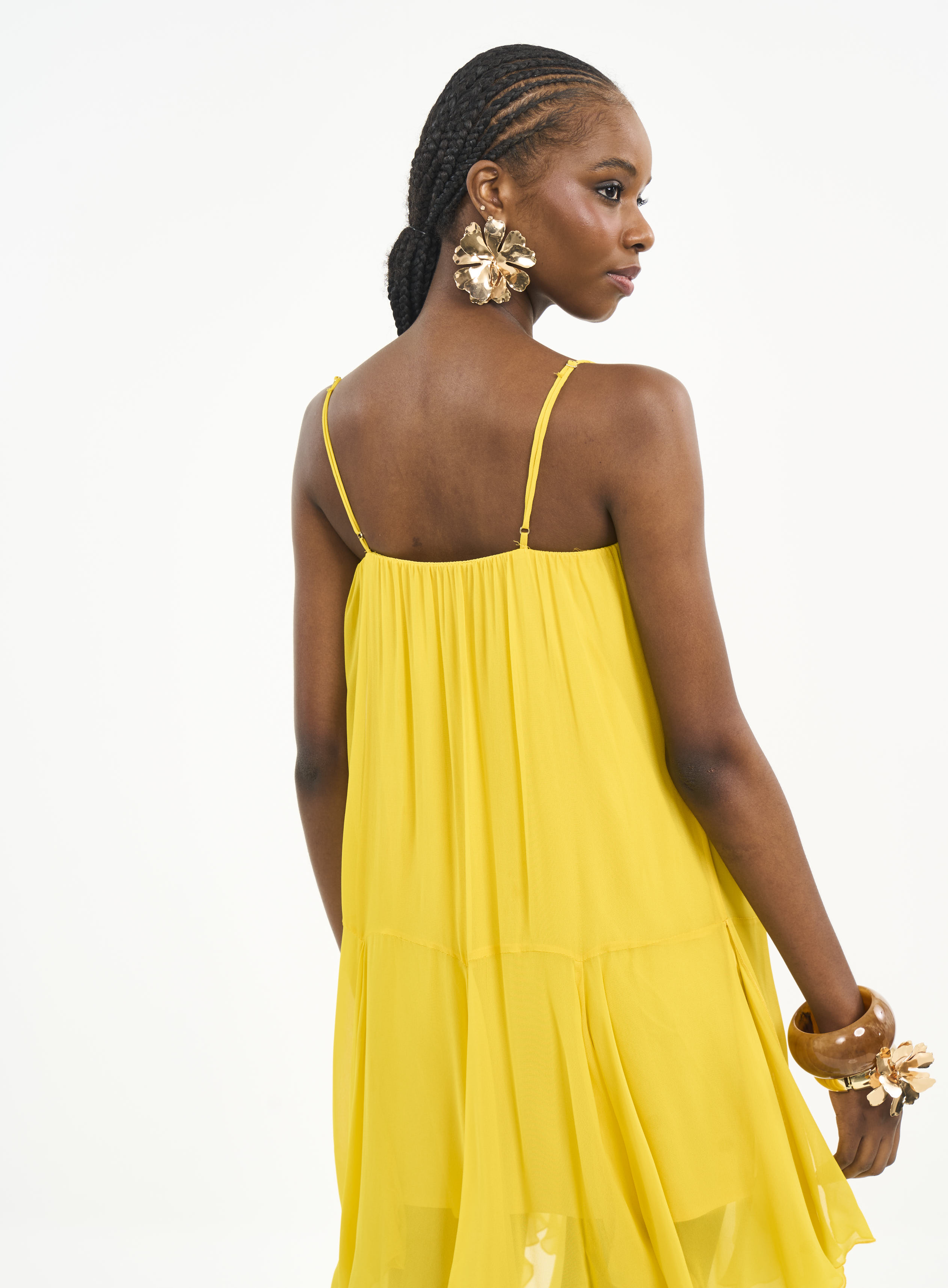 VESTIDO COLCCI M AMARELO POLEN